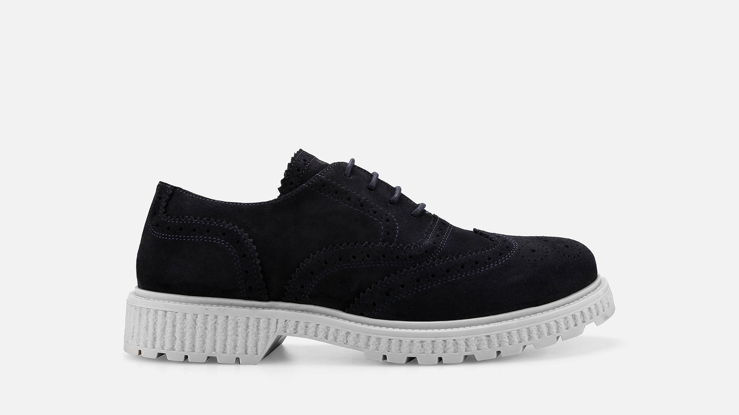 FULL Suede Oxfords - Blue
