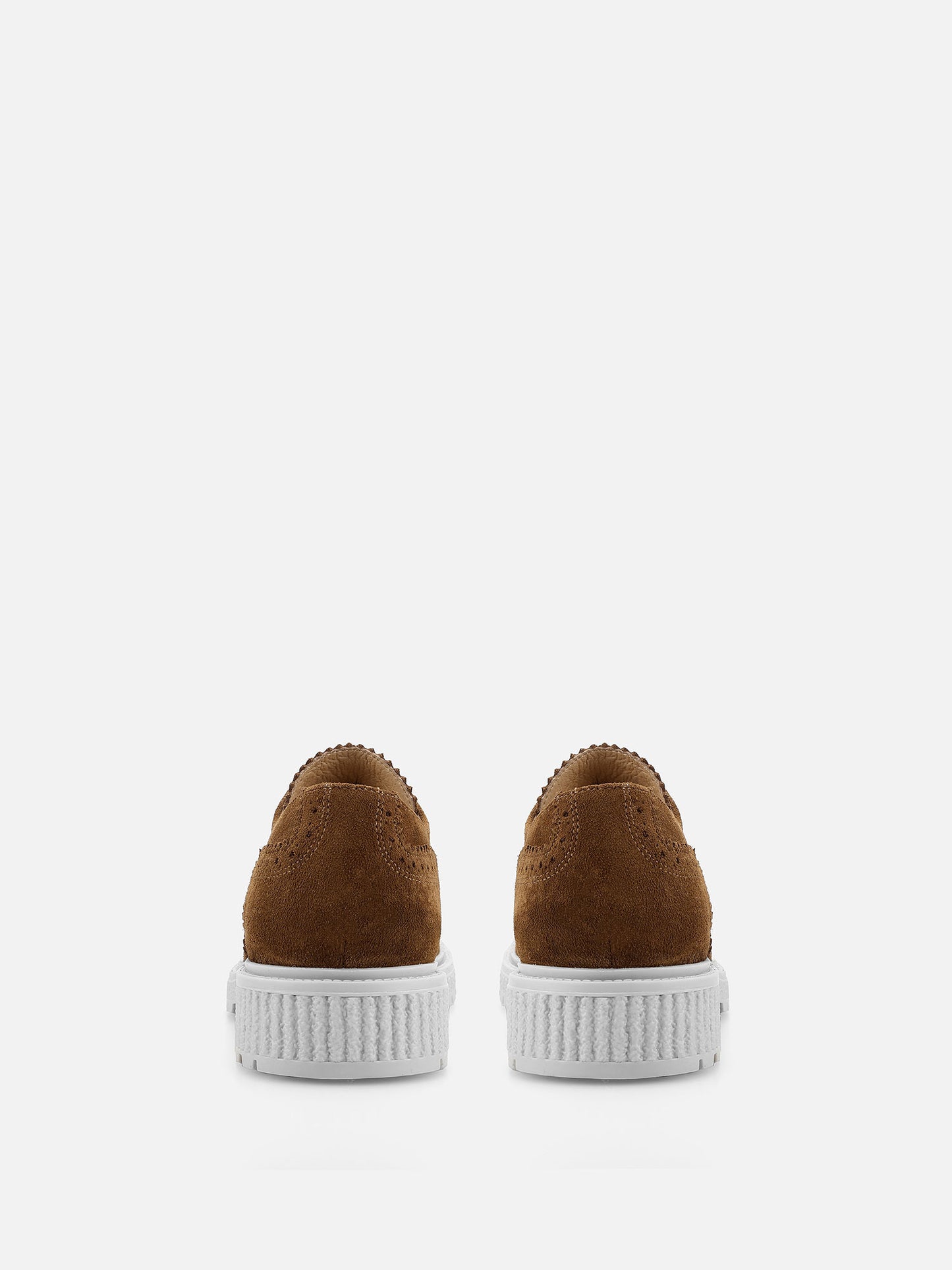 FULL Suede Oxfords - Cognac