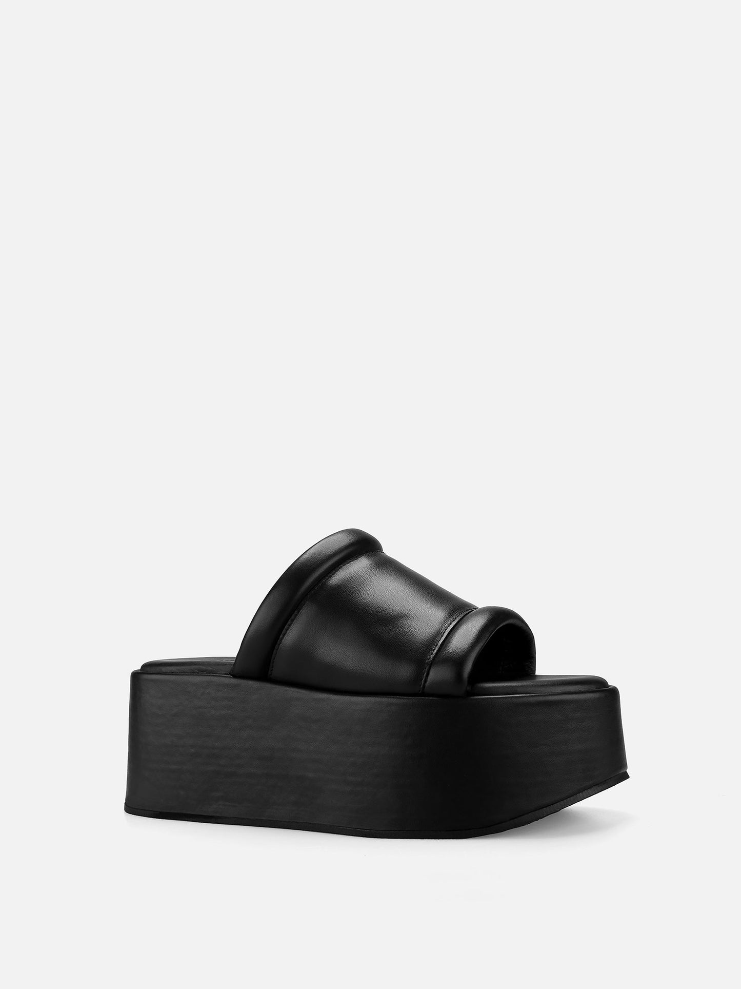 CAPRERA Plataform Sandals - Black