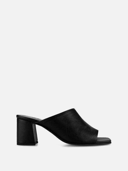SCHIFFER Leather Sandals - Black