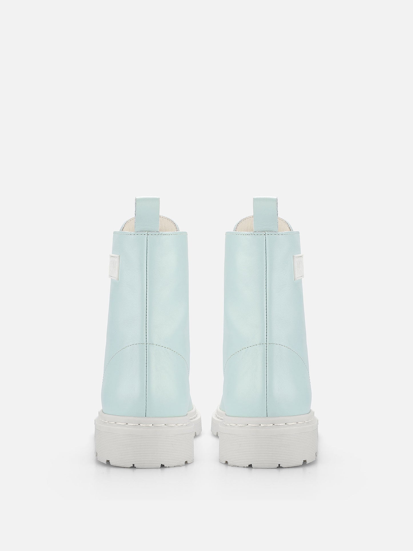 SATURN Leather Boots - Blue