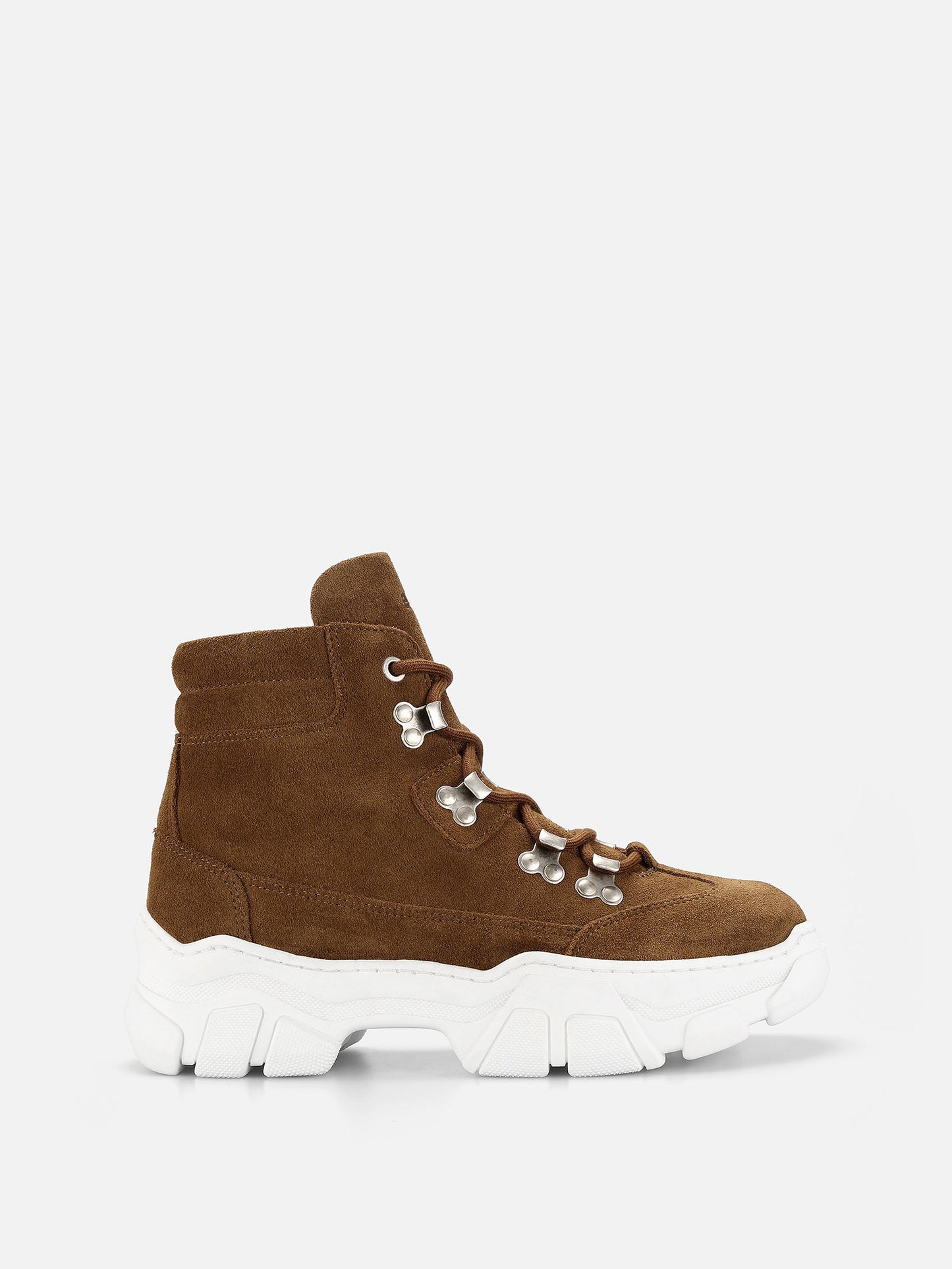 KROL Suede Ankle Boots - Cognac
