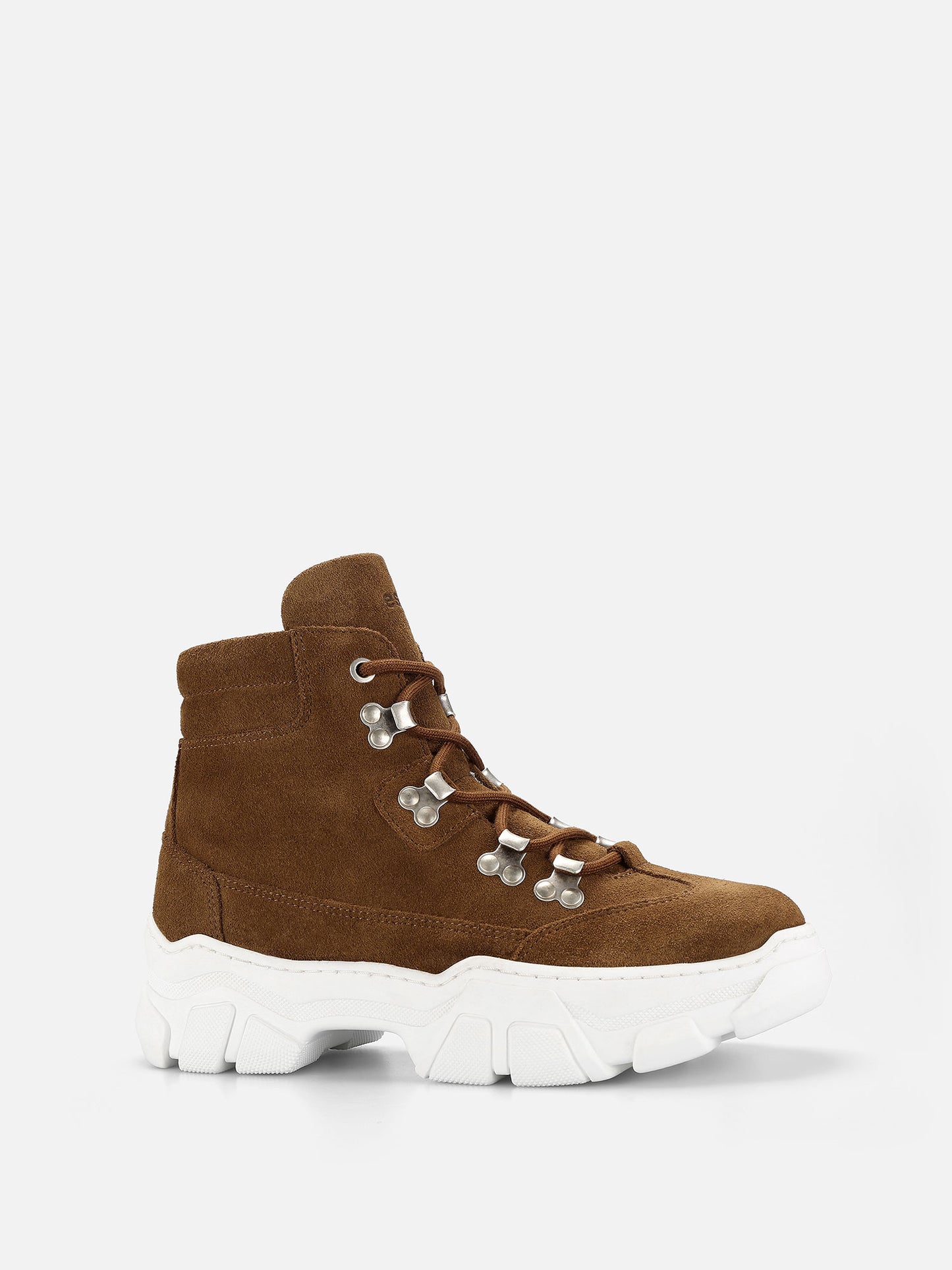 KROL Suede Ankle Boots - Cognac