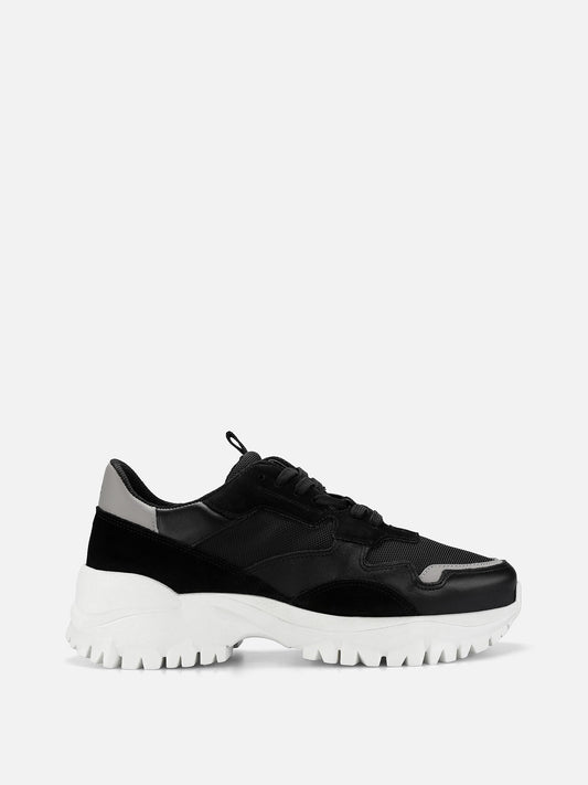 DAINTREE Street Leather Sneakers - Black