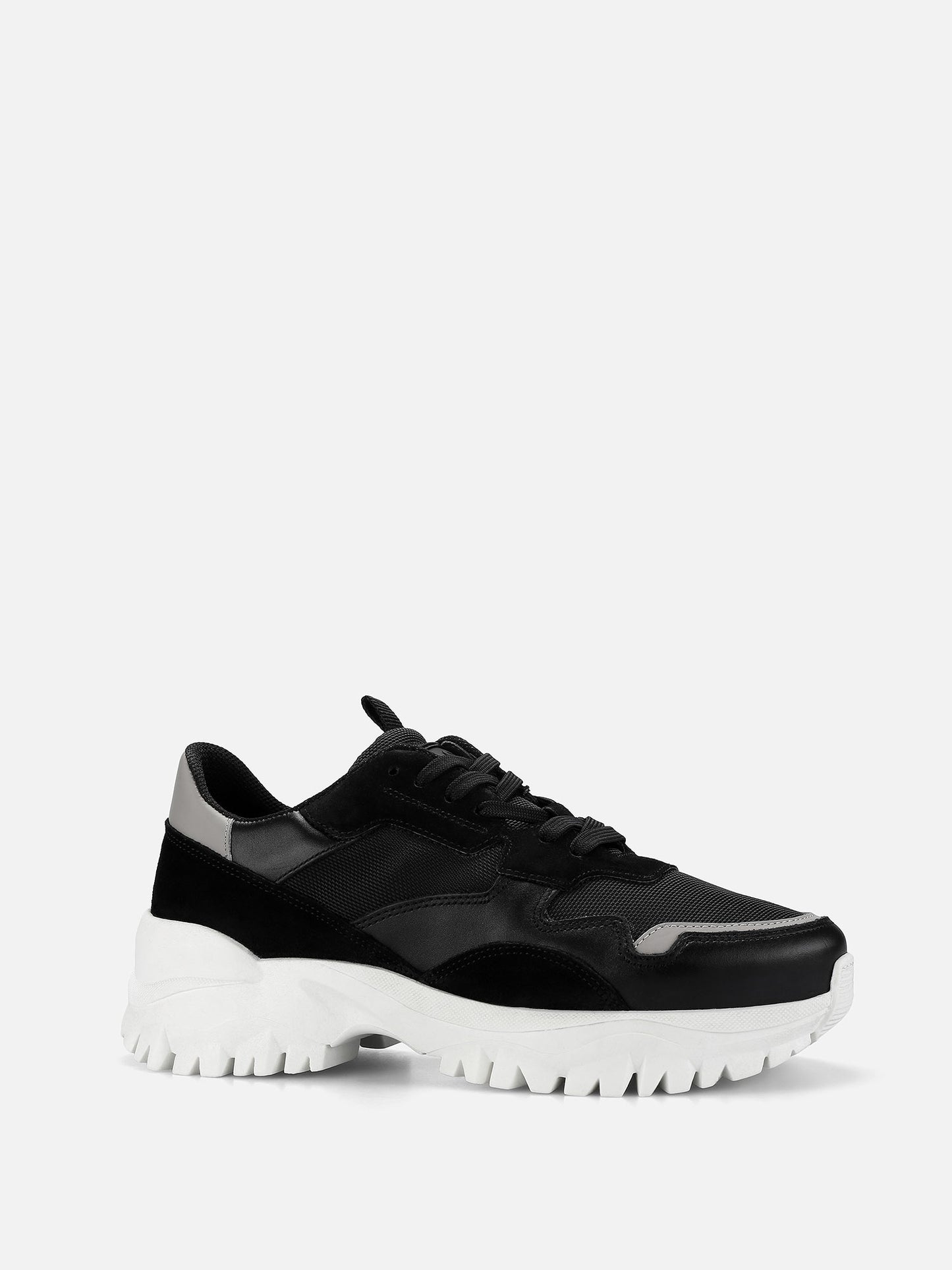 DAINTREE Street Leather Sneakers - Black