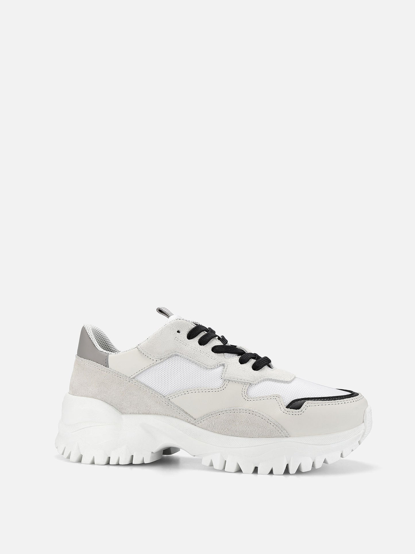 DAINTREE Street Leather Sneakers - White