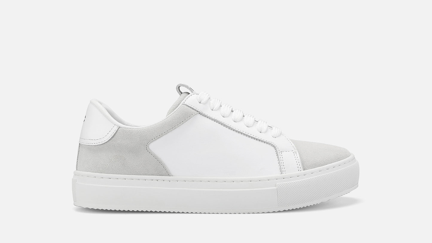 BLUES Leather Sneakers - White