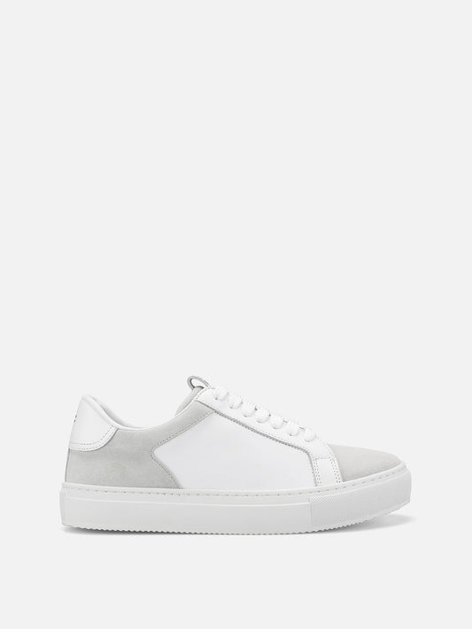BLUES Leather Sneakers - White