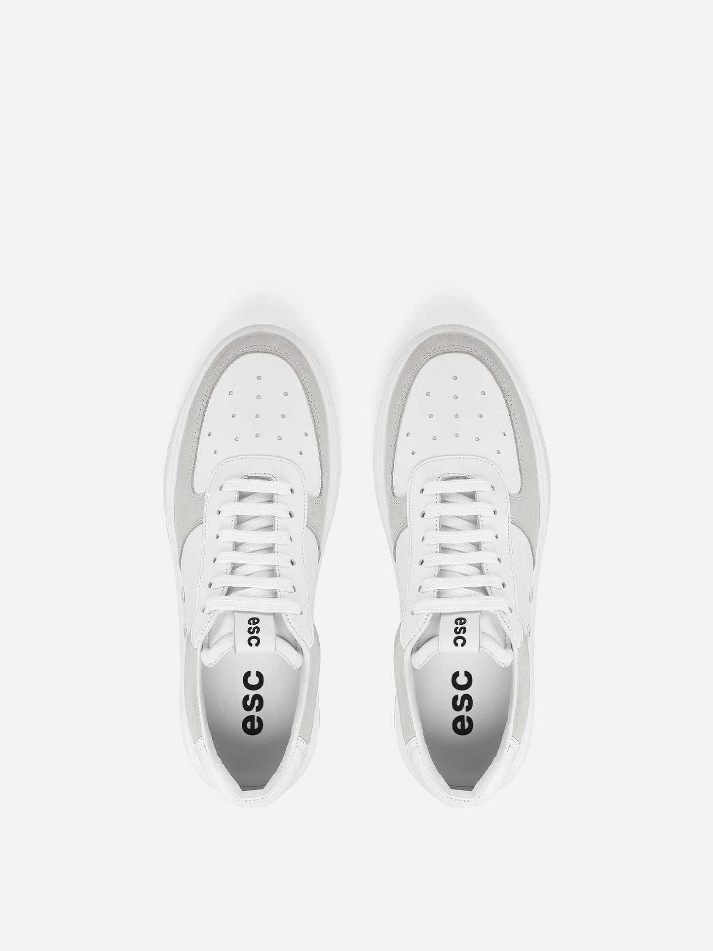 MULLEN Leather Sneakers - White
