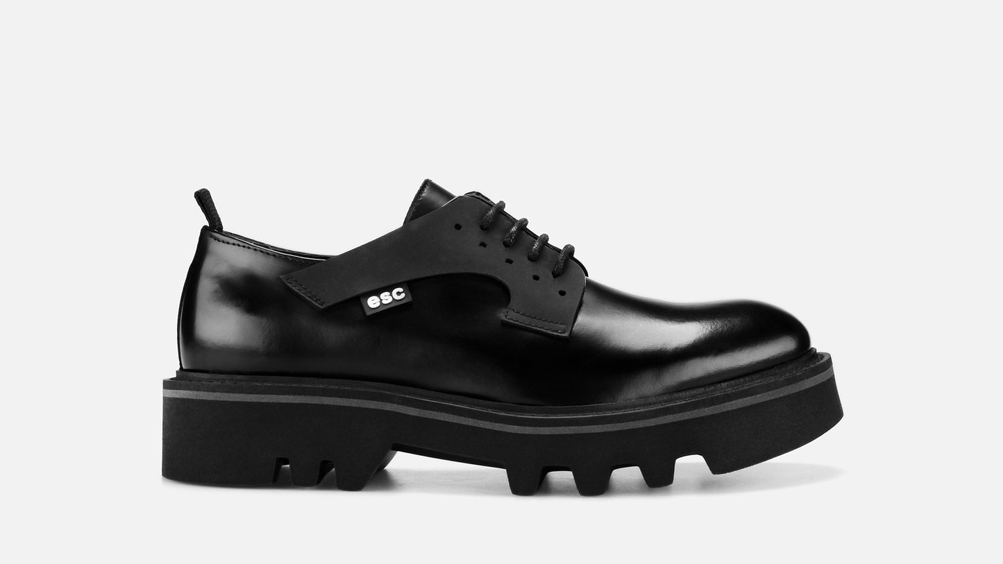 KATALL Leather Shoes - Black