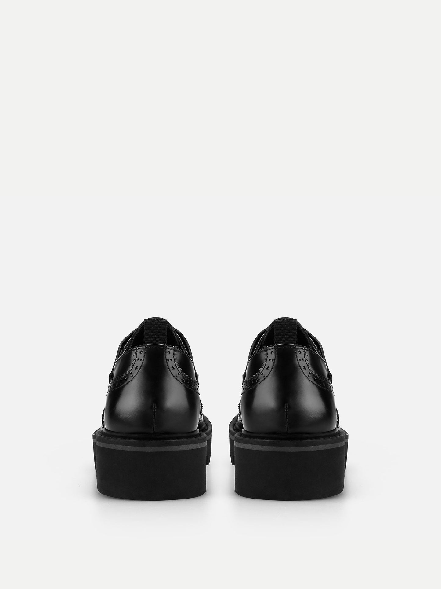 ELENNE Leather Oxford - Black