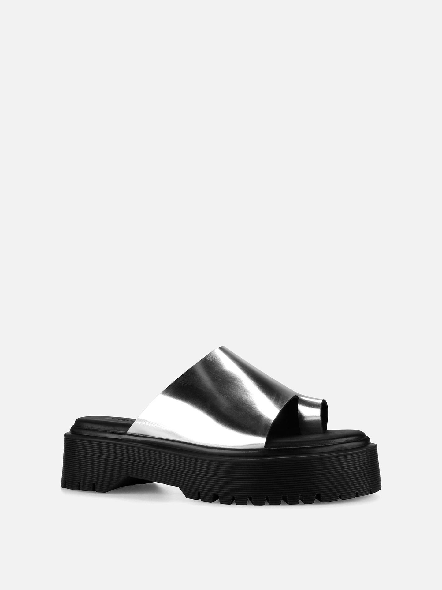 JOY Plataform Sandals - Silver