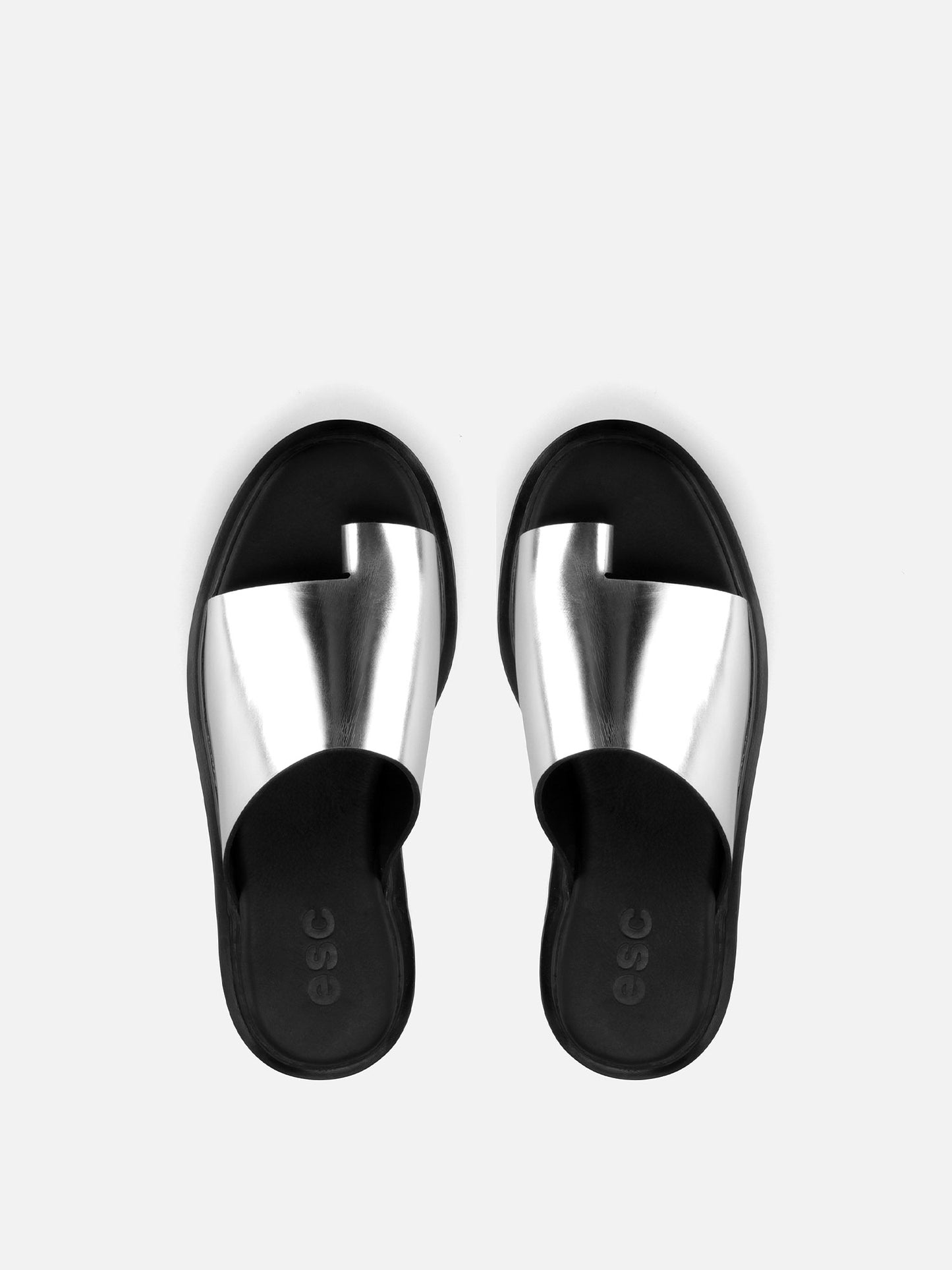 JOY Plataform Sandals - Silver