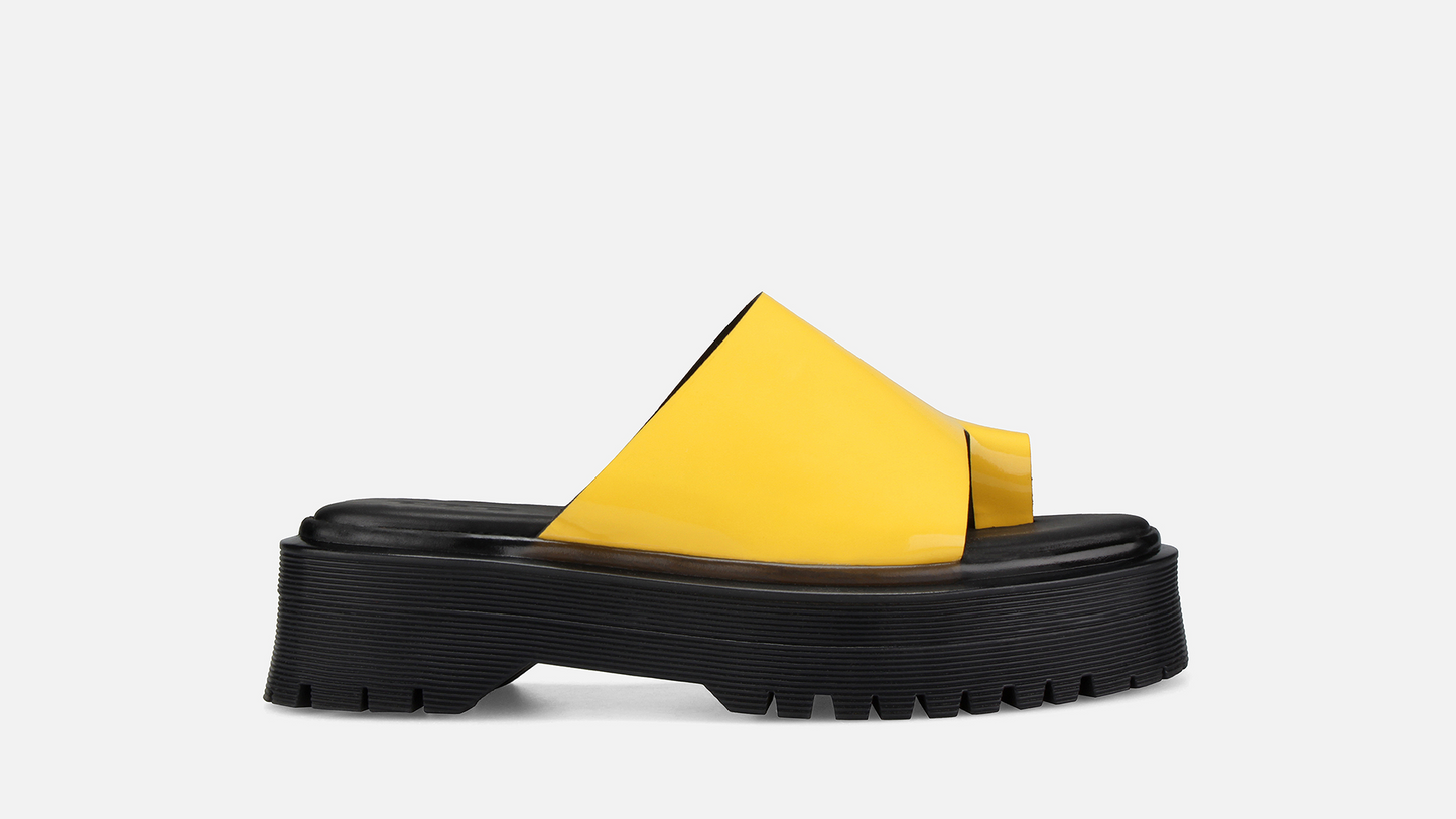 JOY Plataform Sandals - Yellow