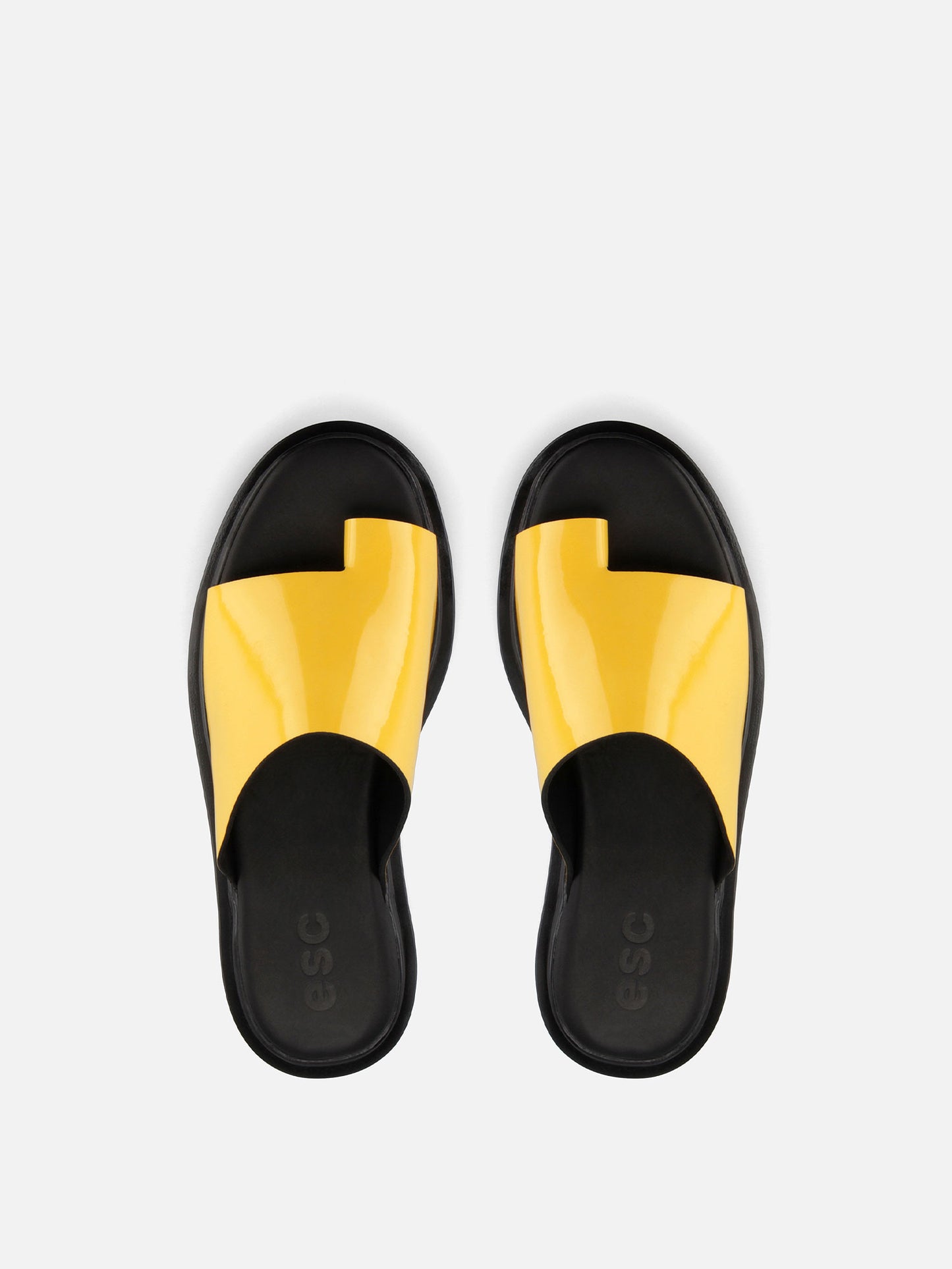 JOY Plataform Sandals - Yellow