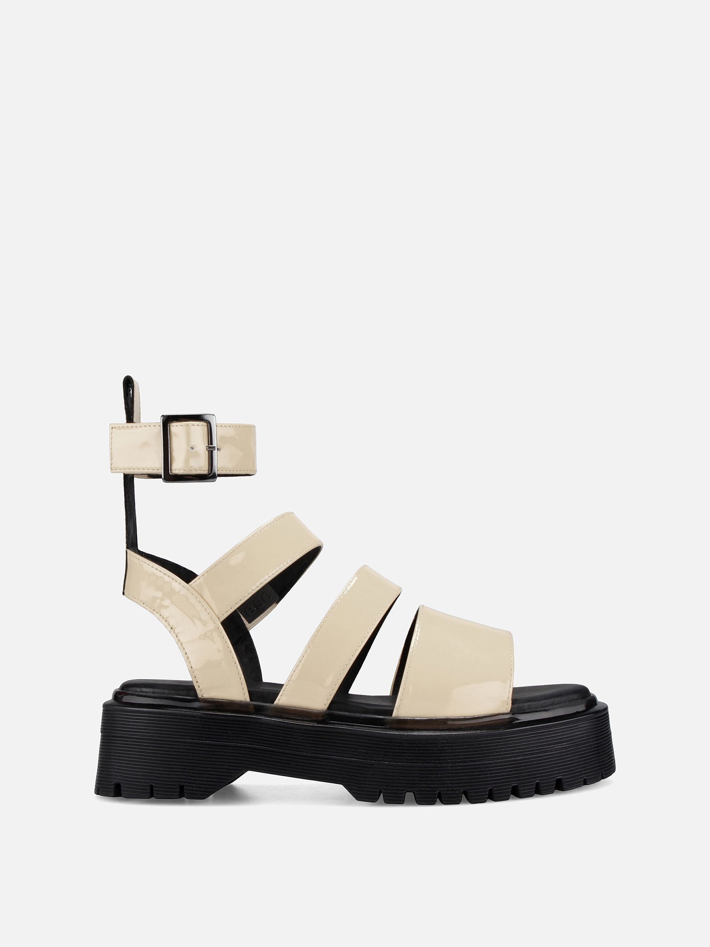 GLADY Leather Sandals - Beige
