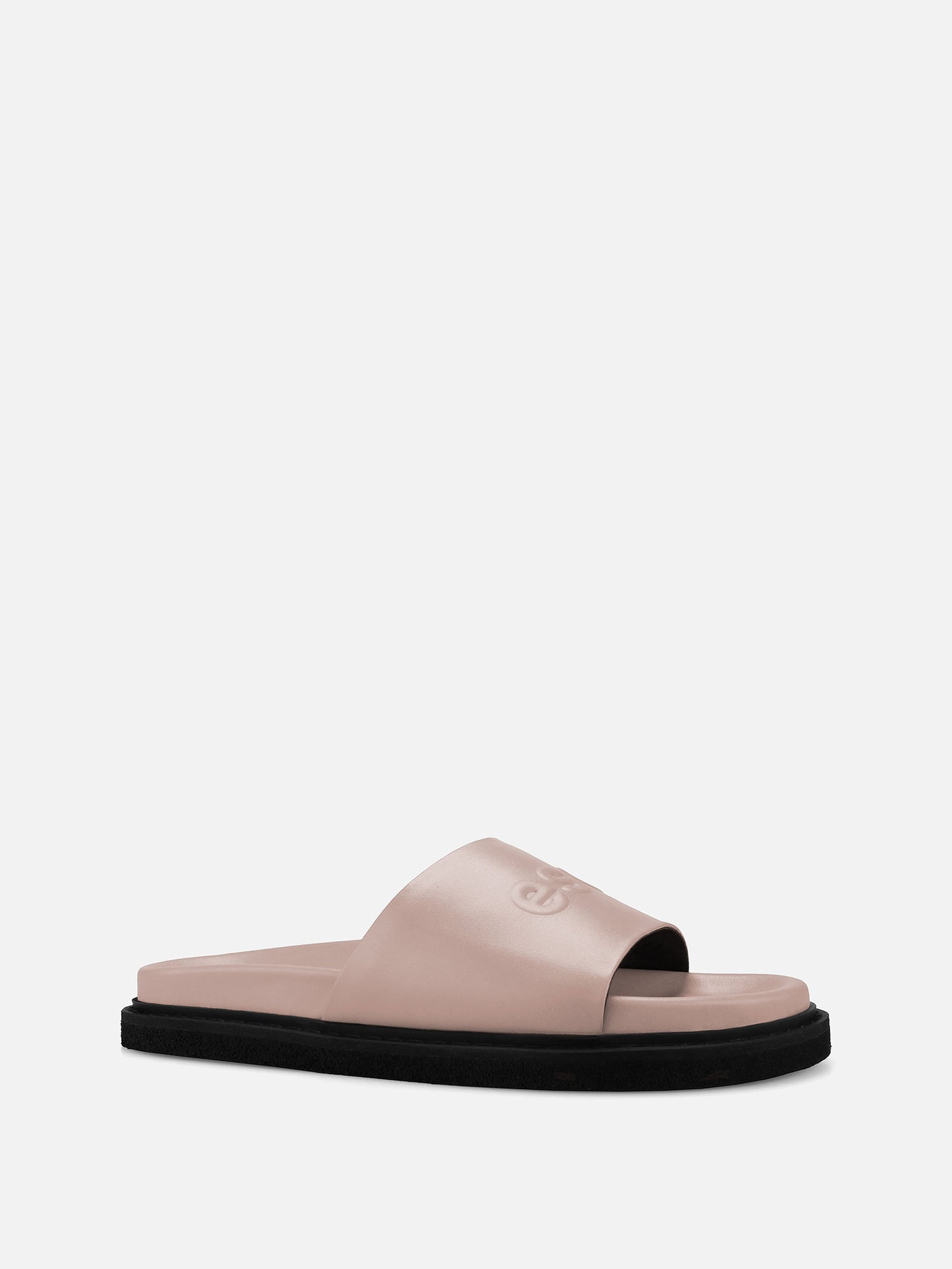 COLABA Leather Slides - Pink