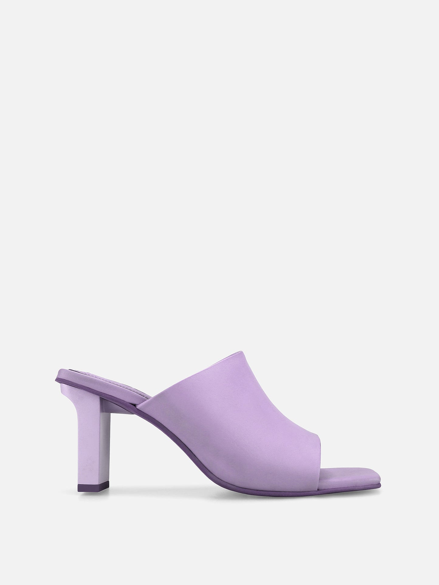 BESSIE Leather Sandals - Lilac