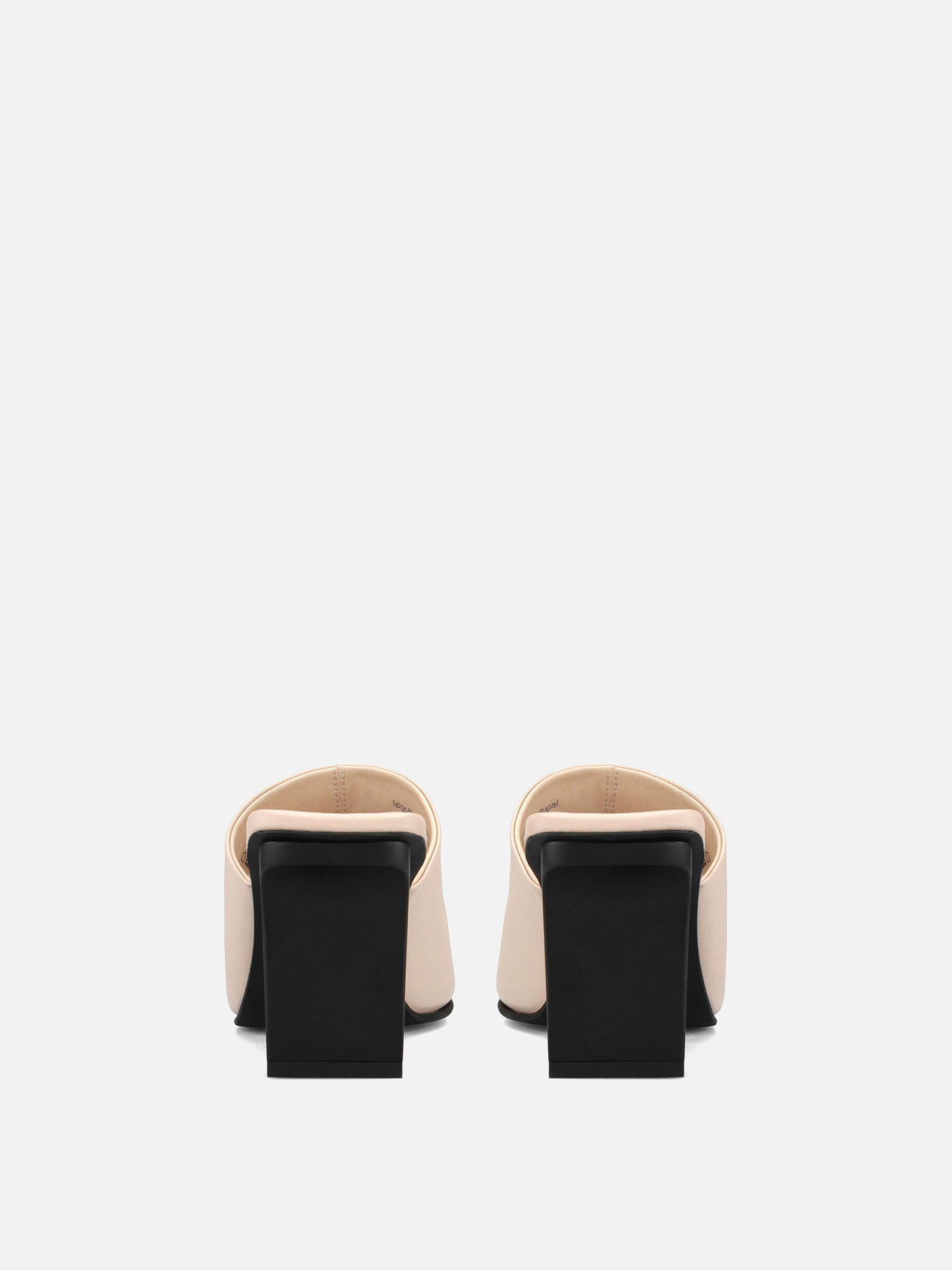 BESSIE Leather Sandals - Nude