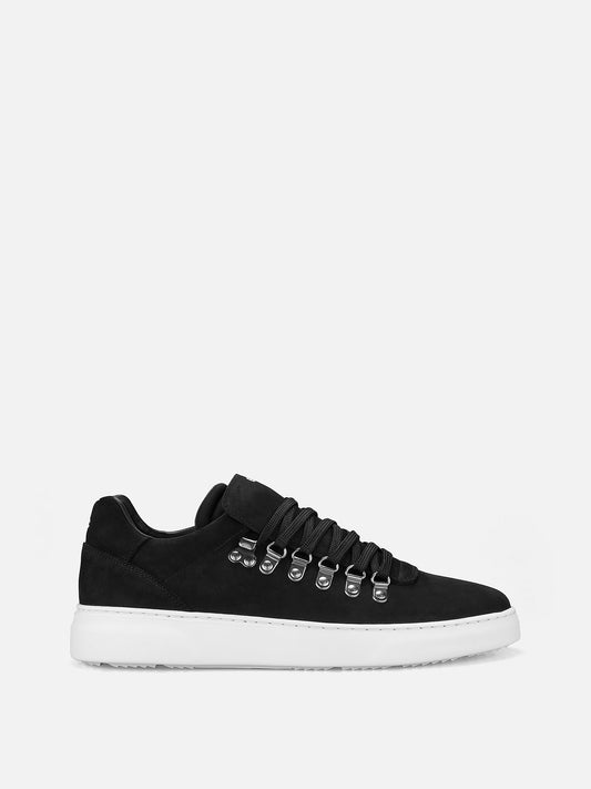TROPHY Leather Sneakers - Black