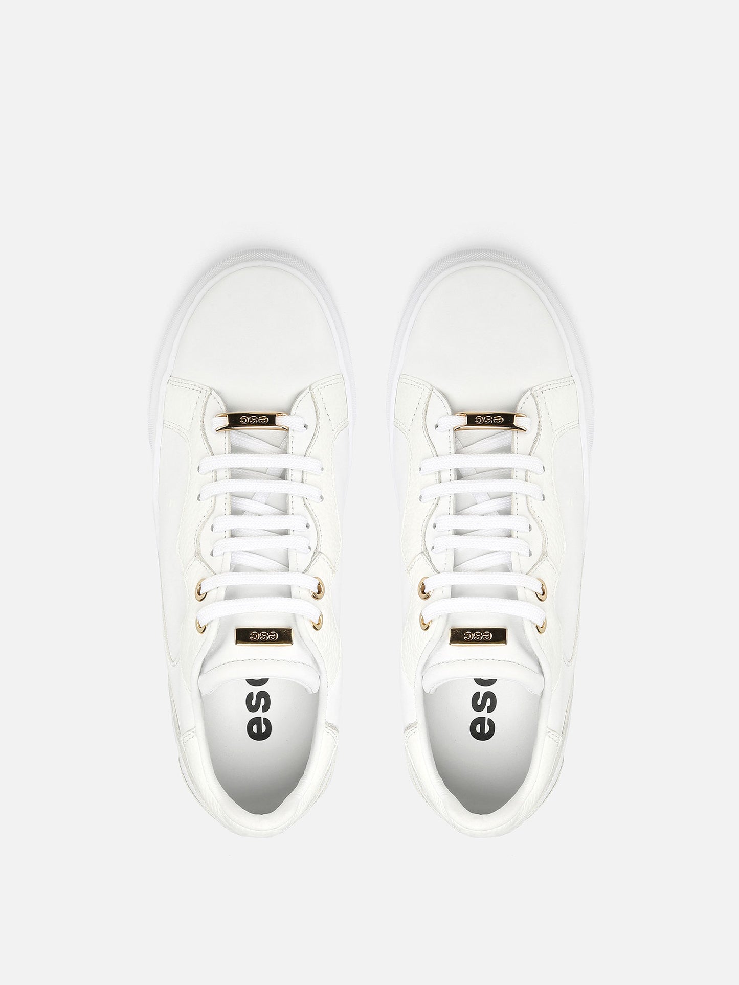 BOTUL Leather Sneakers - White