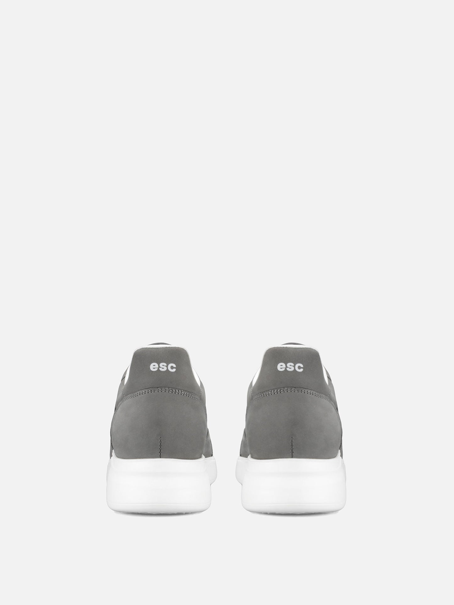 DRAG Trainer Leather Sneakers - Gray
