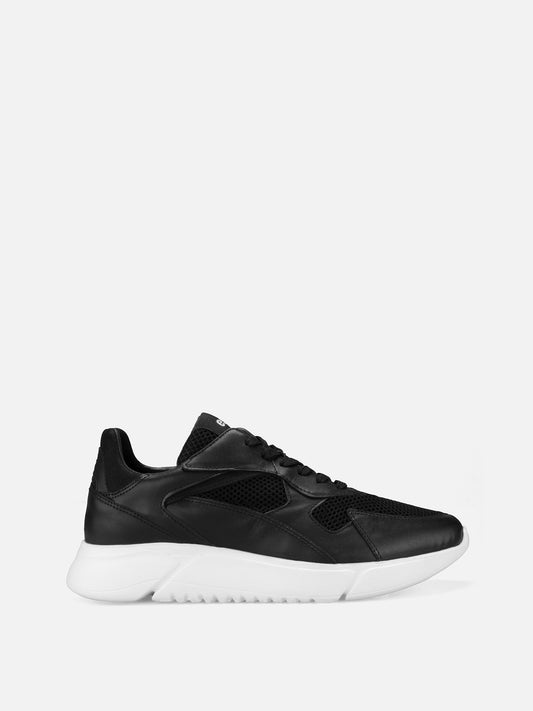 DRAGON Trainer Leather Sneakers - Black