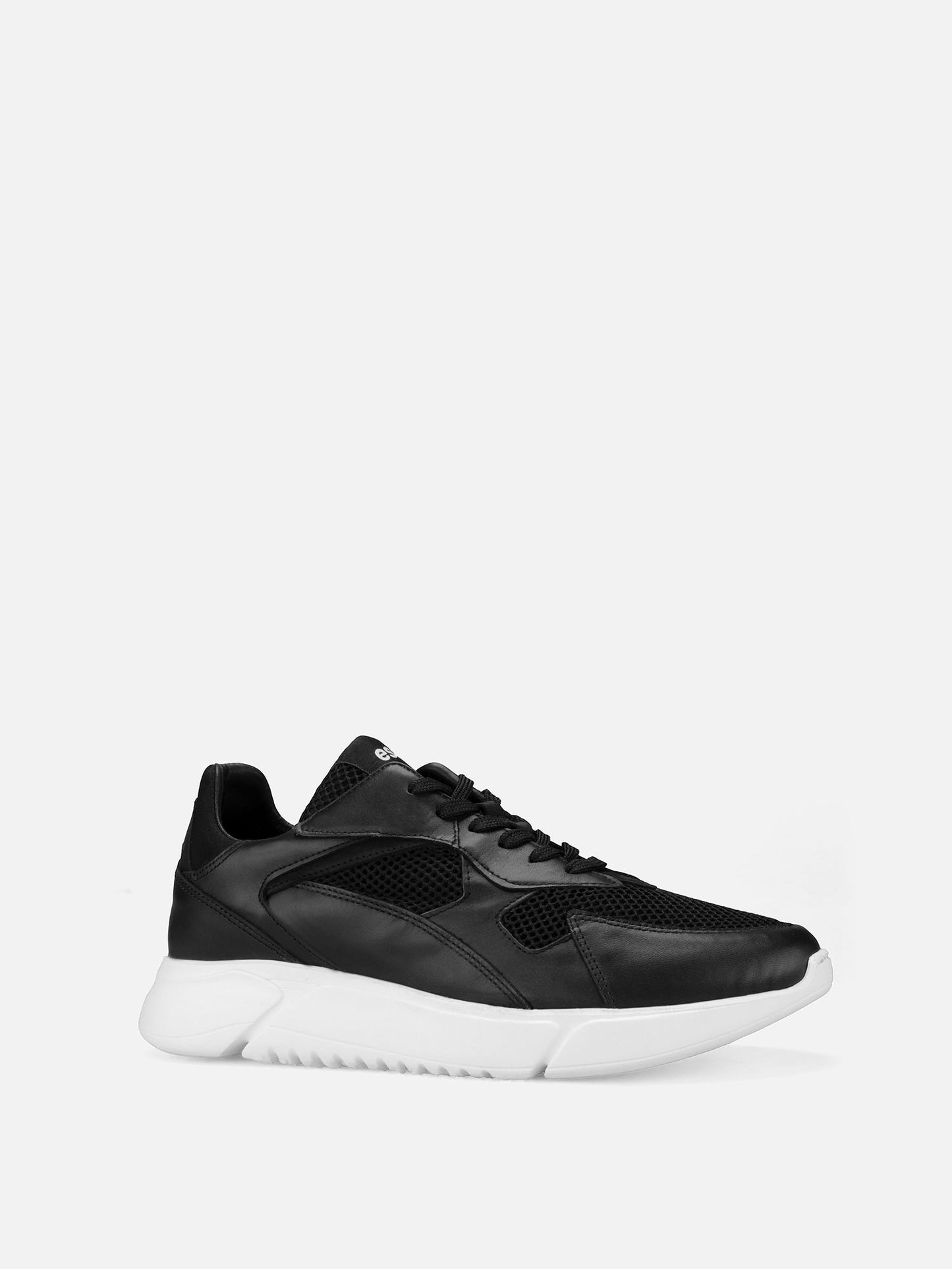 DRAGON Trainer Leather Sneakers - Black