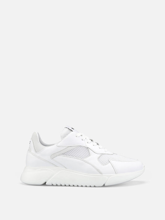 DRAGON Trainer Leather Sneakers - White