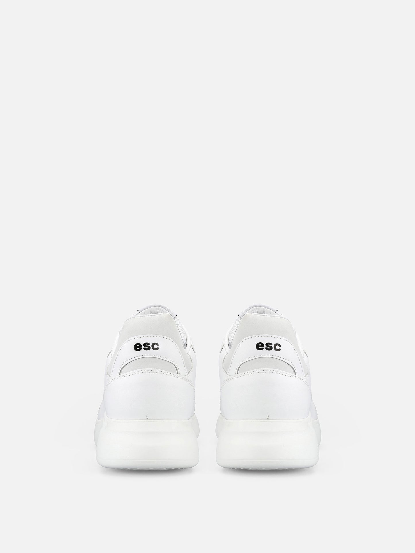 DRAGON Trainer Leather Sneakers - White