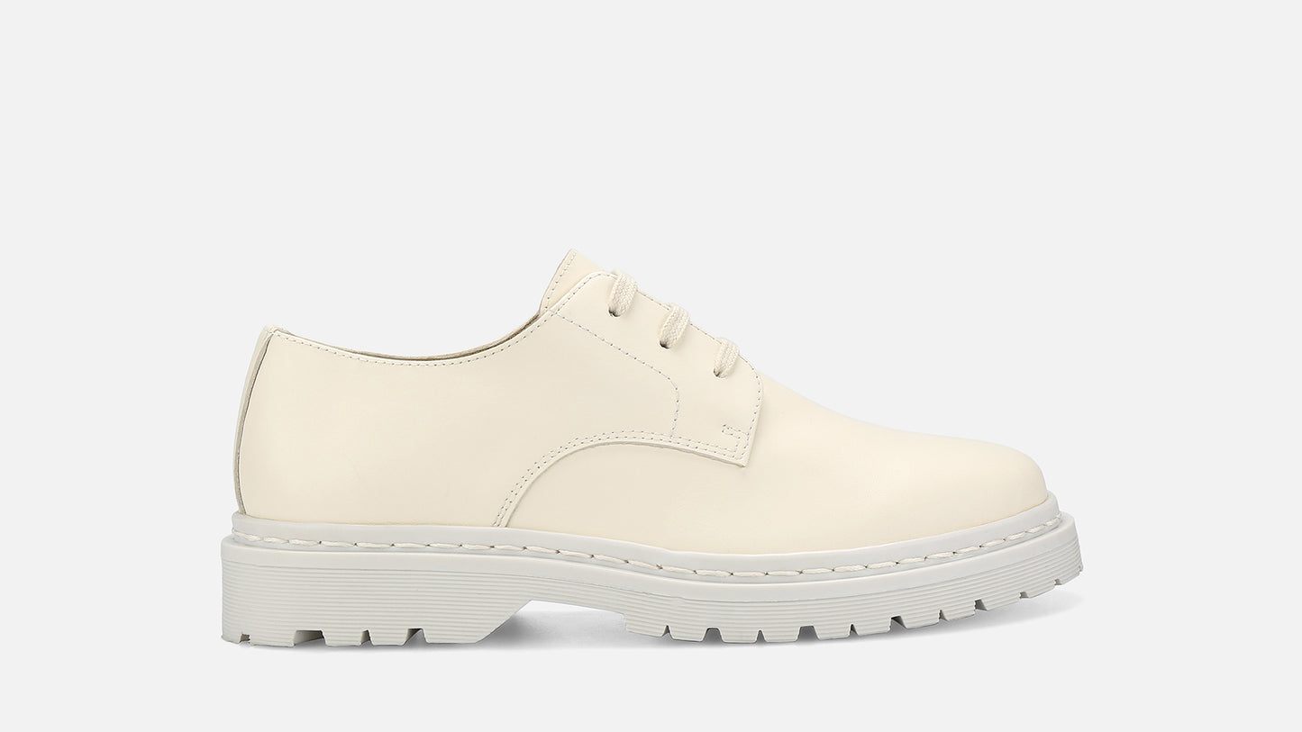 RANGI Leather Shoes - Beige