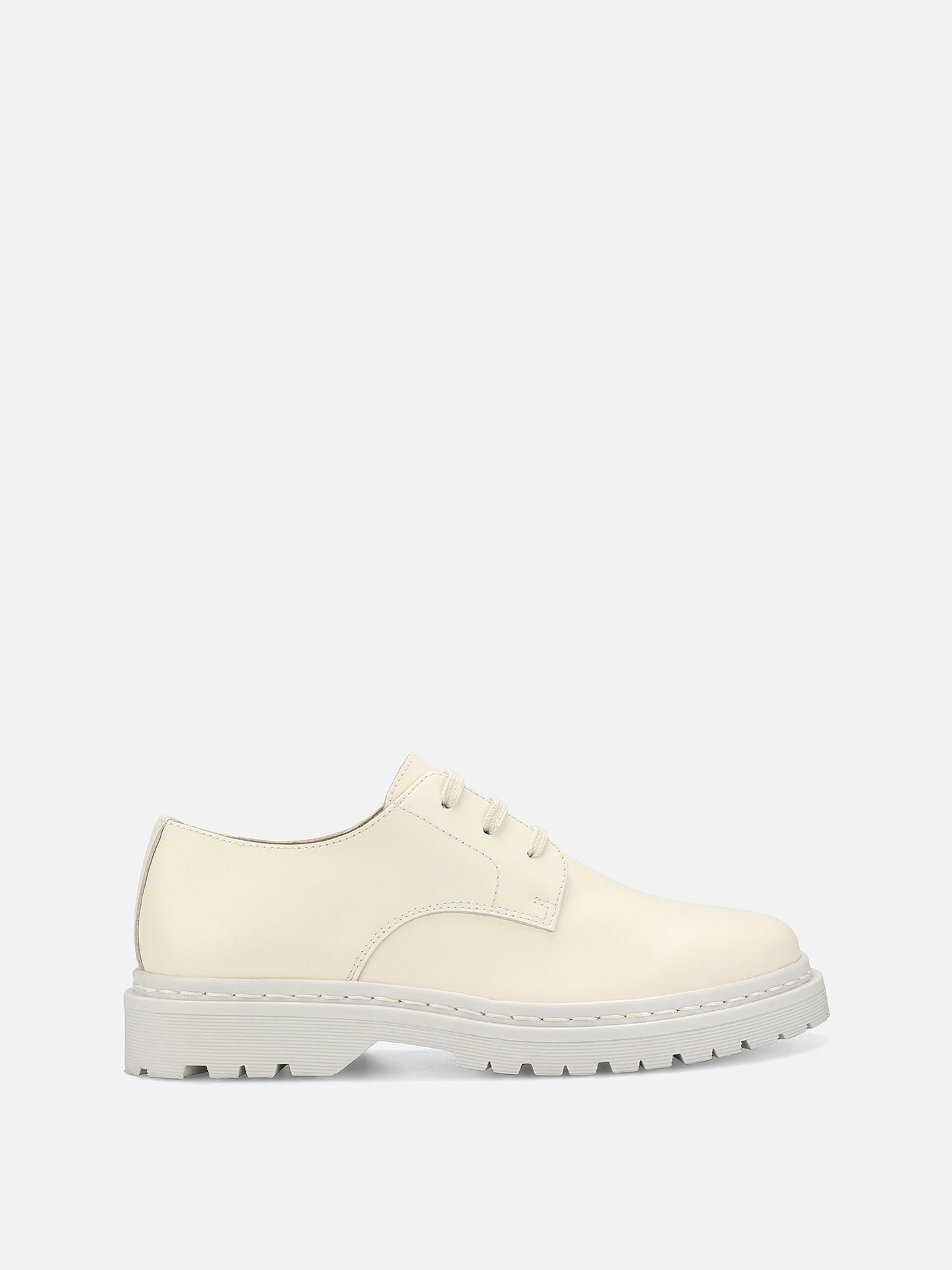 RANGI Leather Shoes - Beige