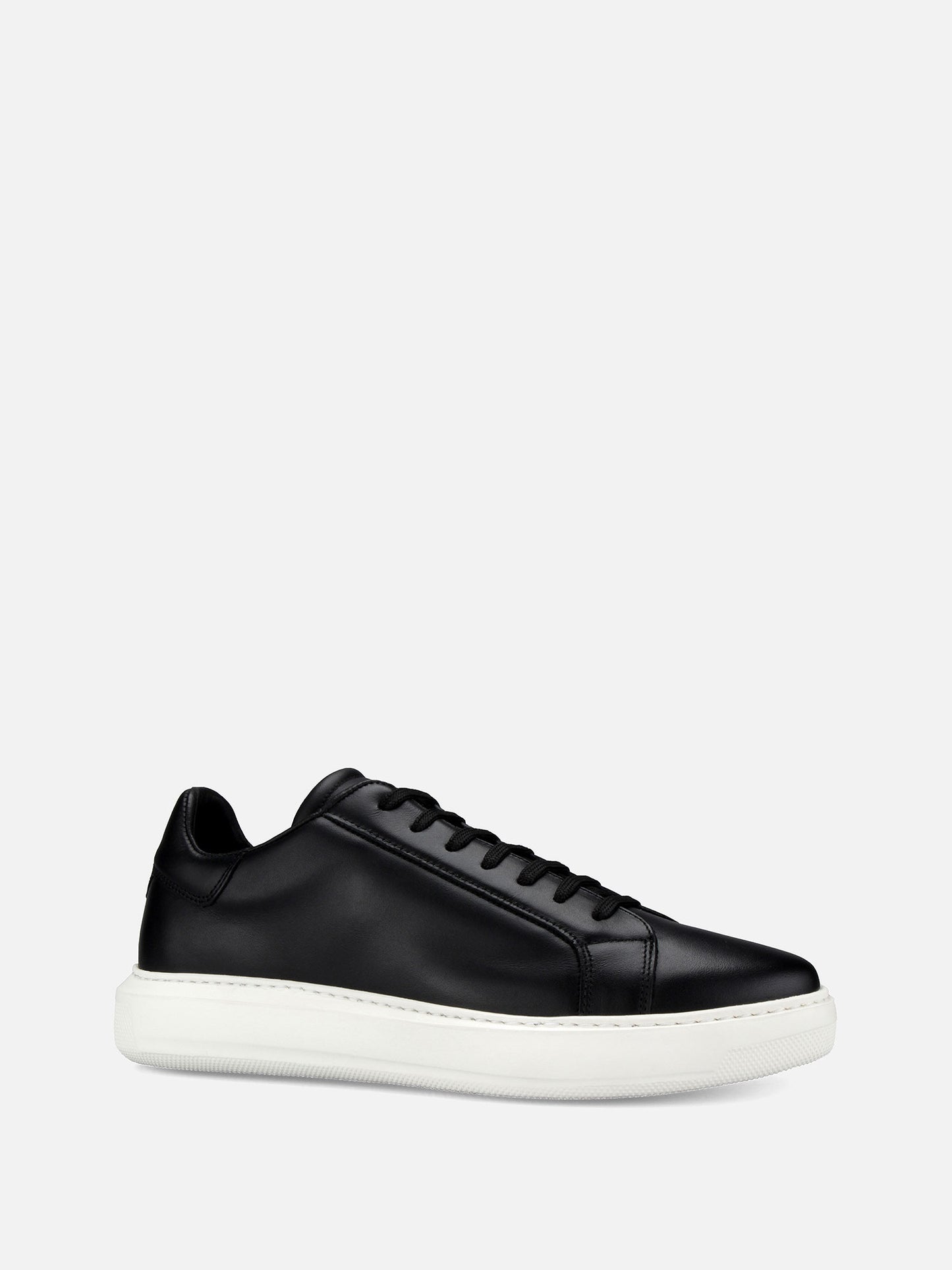 BOT Leather Sneakers - Black