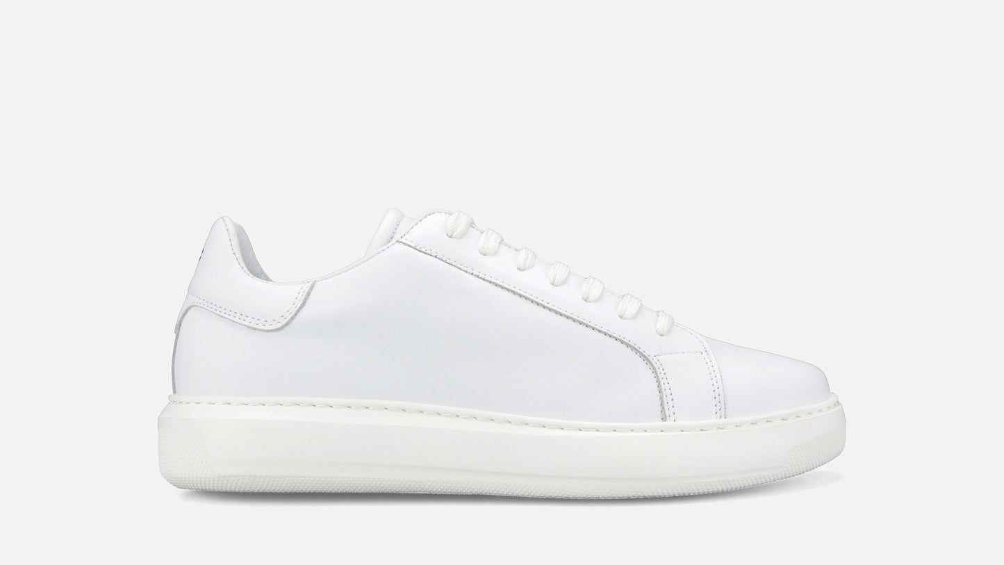 BOT Leather Sneakers - White