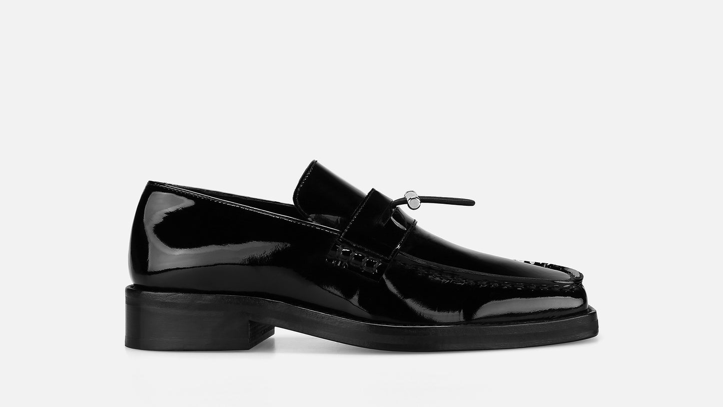 LUIS CARVALHO X ESC Leather Mocassins - Black