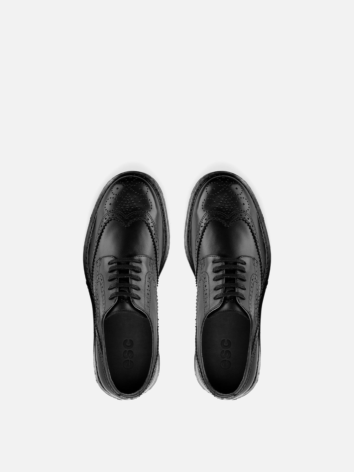 ZLATIL Brogue Shoes - Black