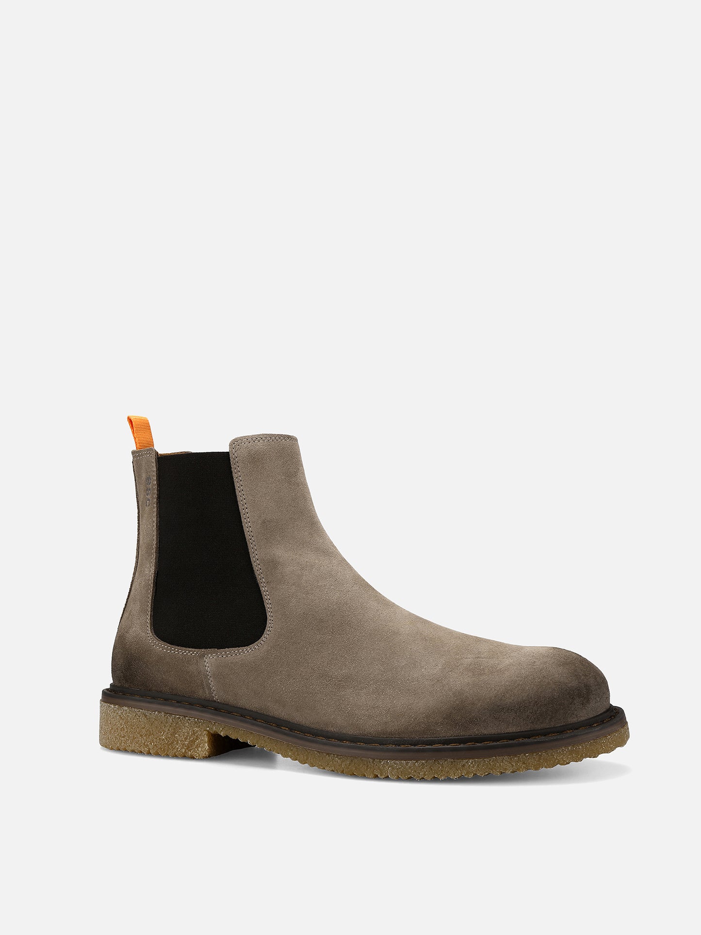 HERTZ Chelsea Leather Boots - Taupe