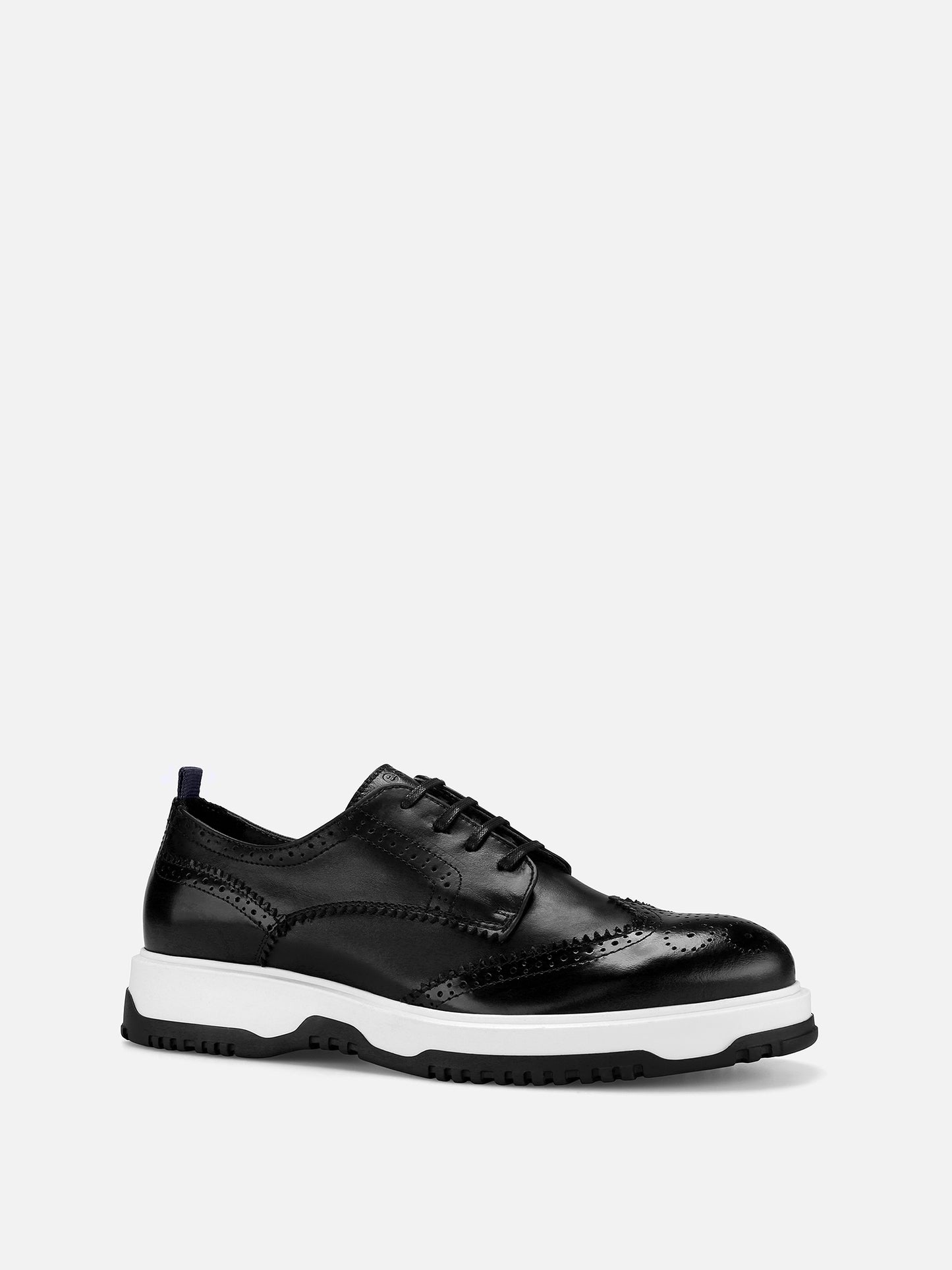 RAVELO Brogue Suede Shoes - Black