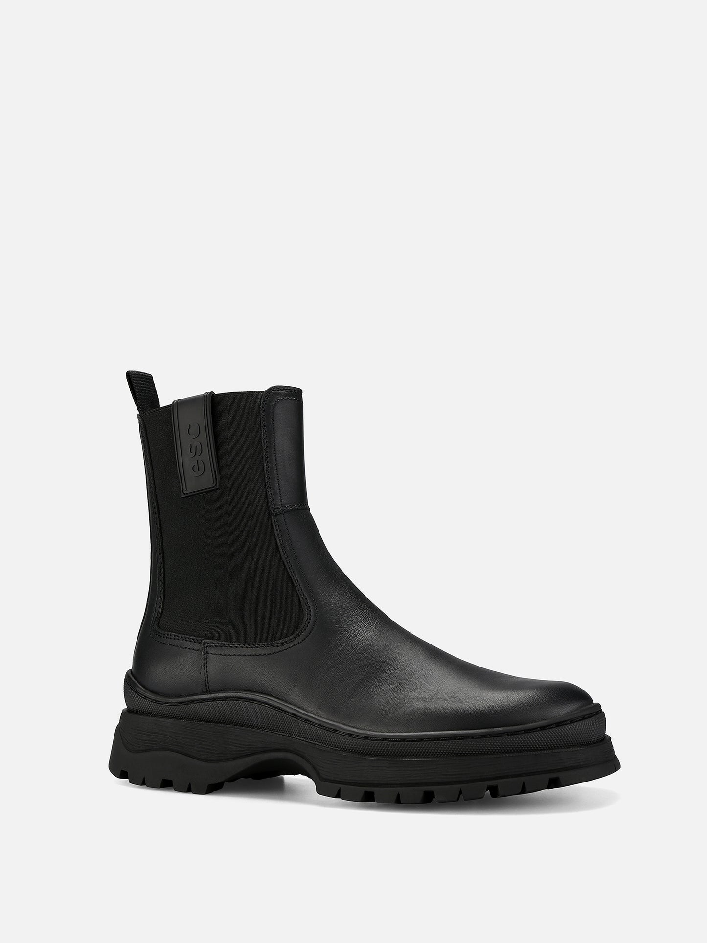 SAPO Chelsea Chunky Boots - Black