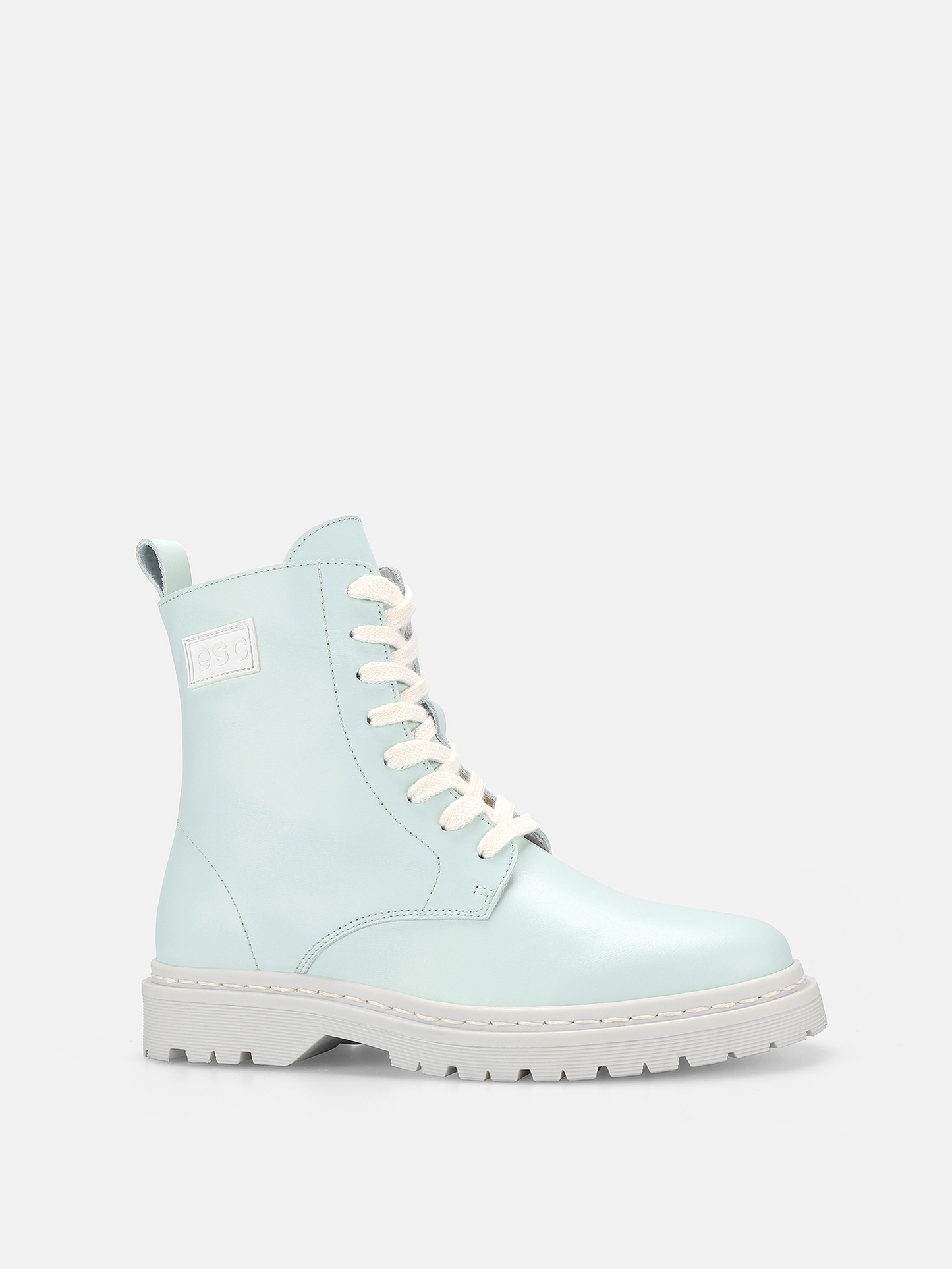 SATURN Leather Boots - Blue