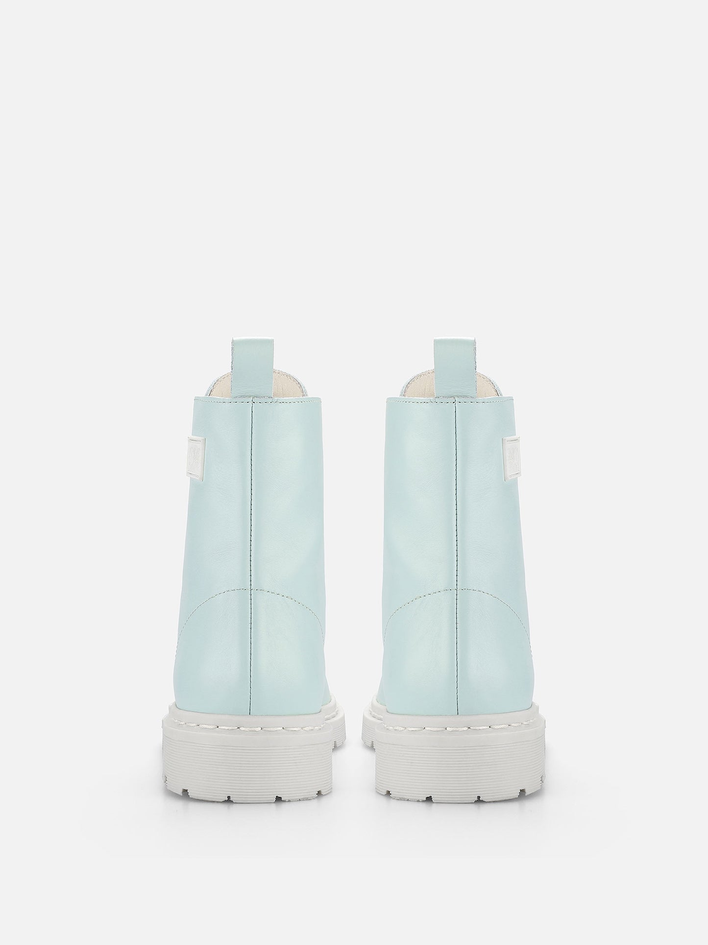 SATURN Leather Boots - Blue