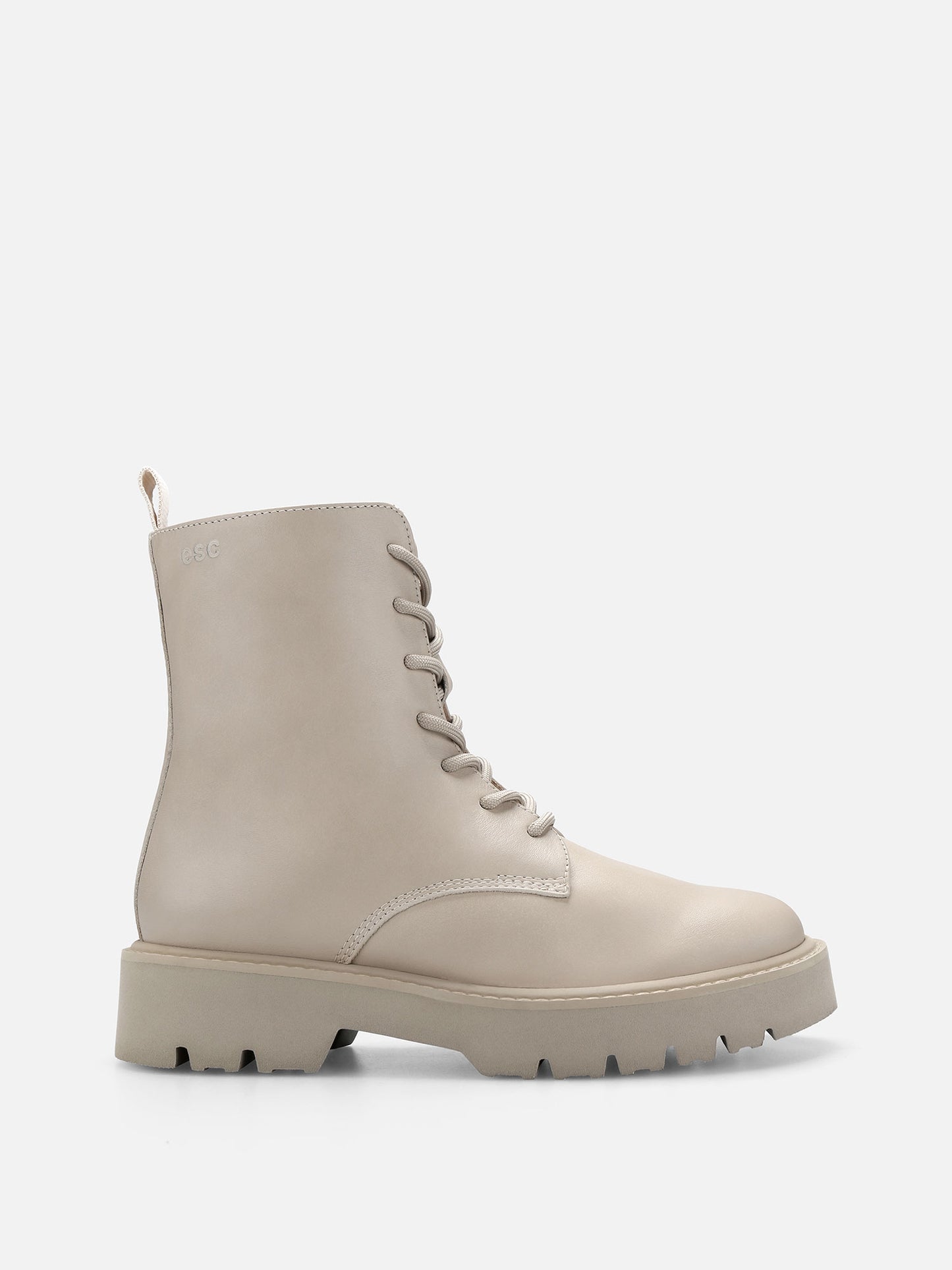 MOLAR Leather Boots - Beige