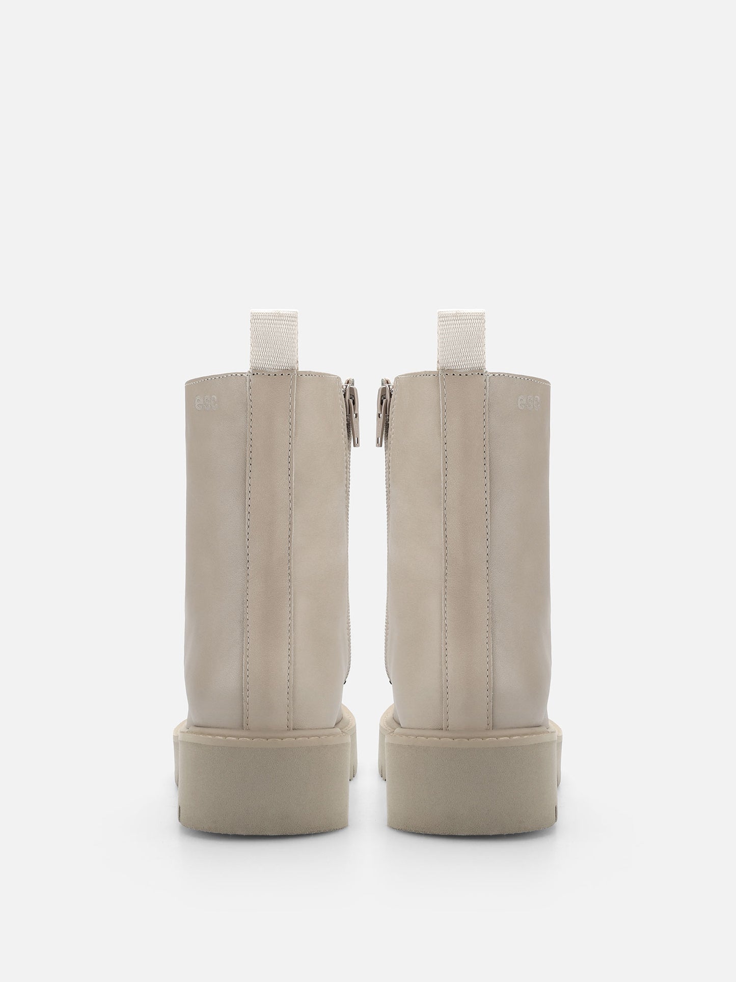 MOLAR Leather Boots - Beige