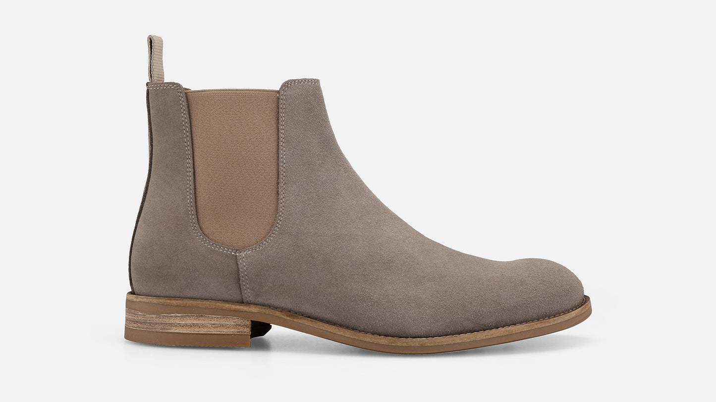 ACRA Suede Boots - Beige