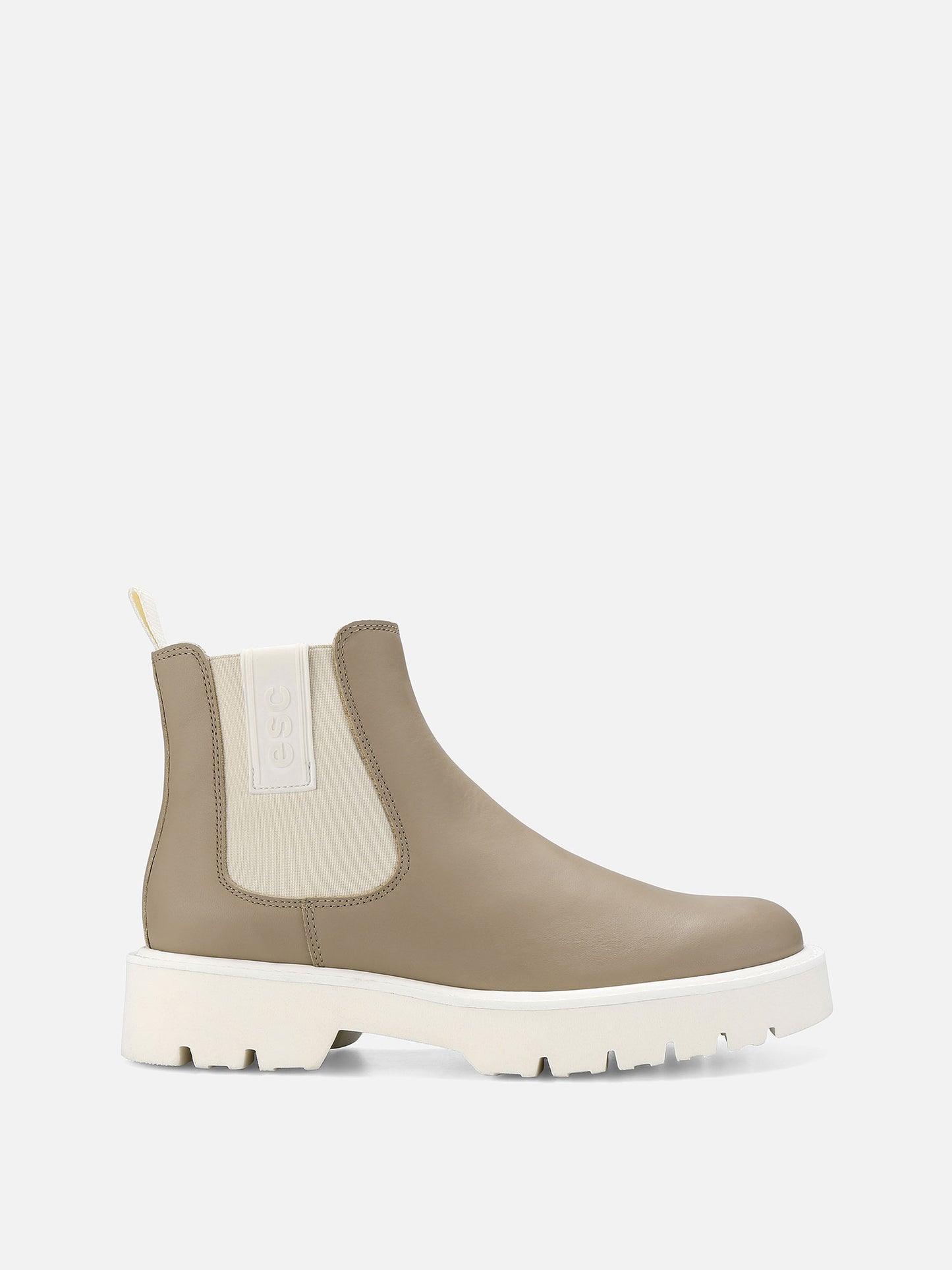 BOLINA Leather Boots - Beige
