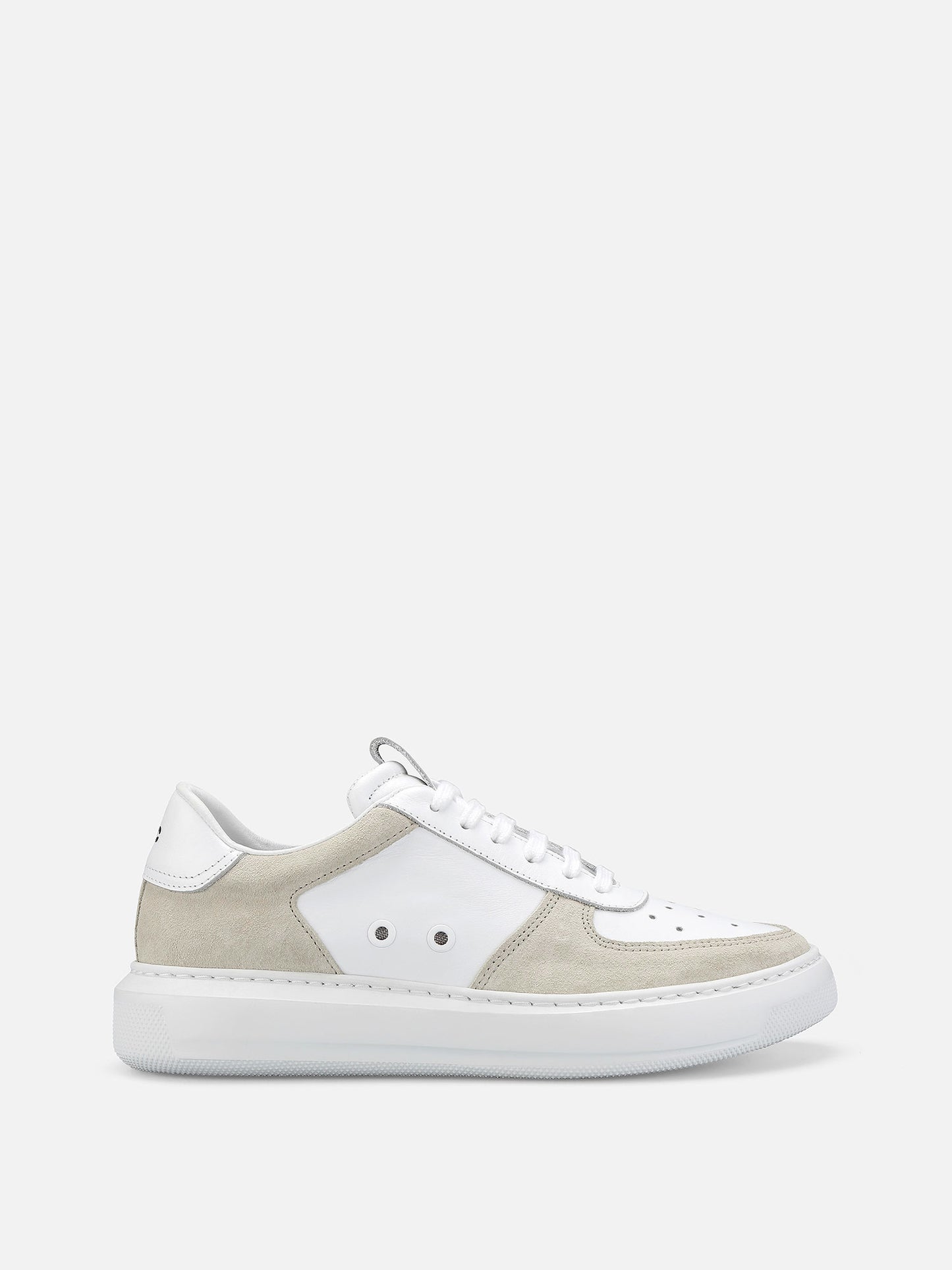 MULLEN Leather Sneakers - White