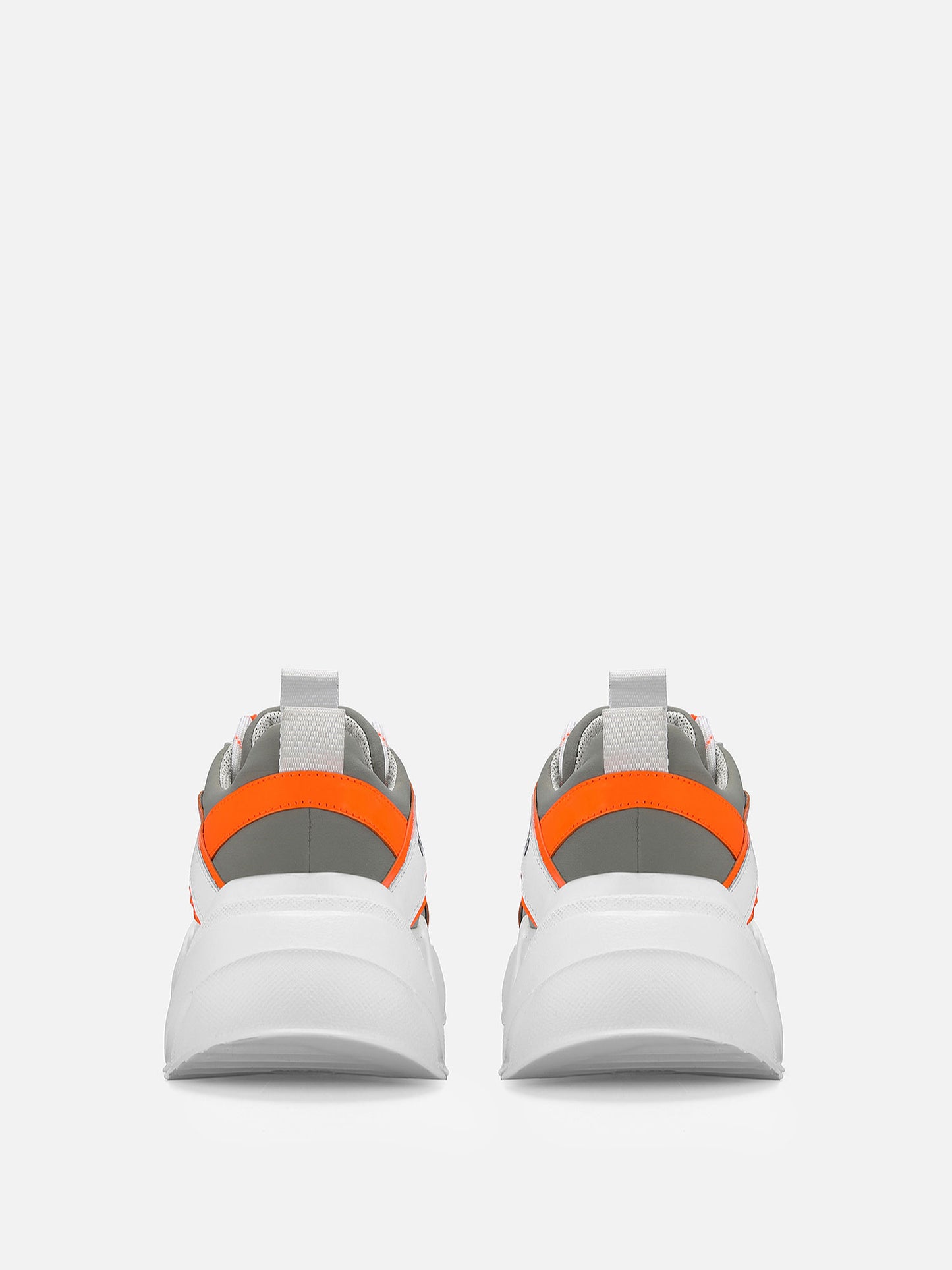 REYS Chunky Sneakers - Grey/Orange