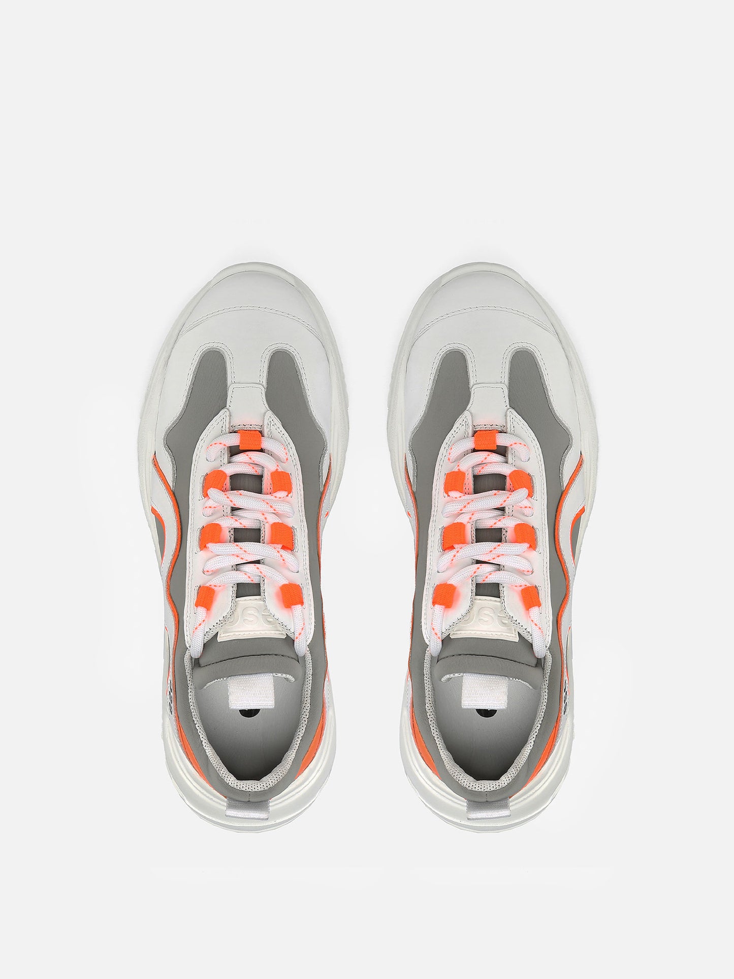 REYS Chunky Sneakers - Grey/Orange