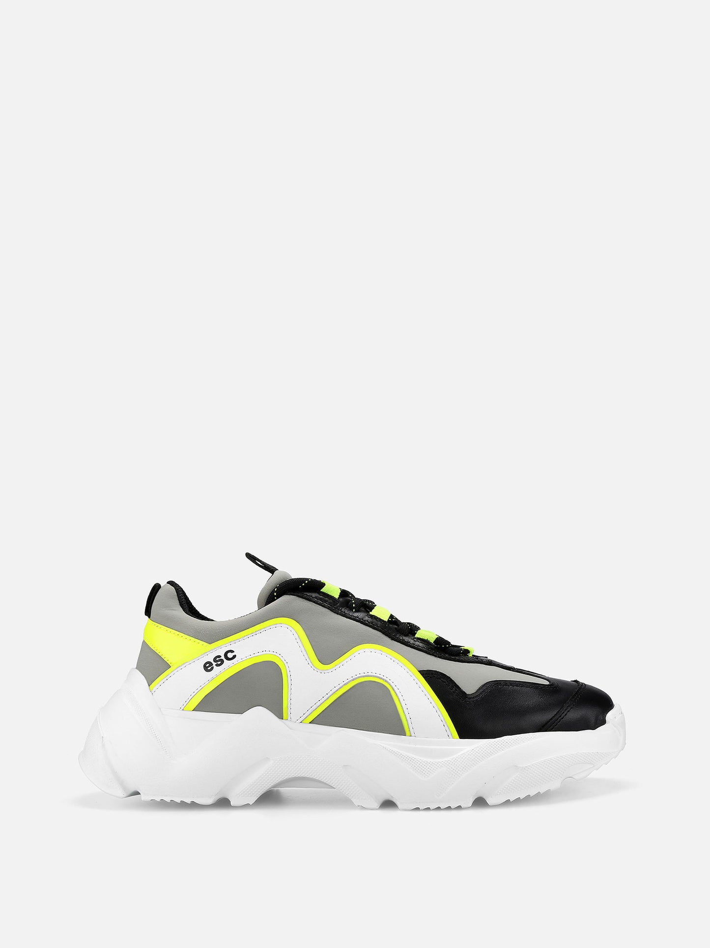 REYS Chunky Sneakers - Grey/Yellow