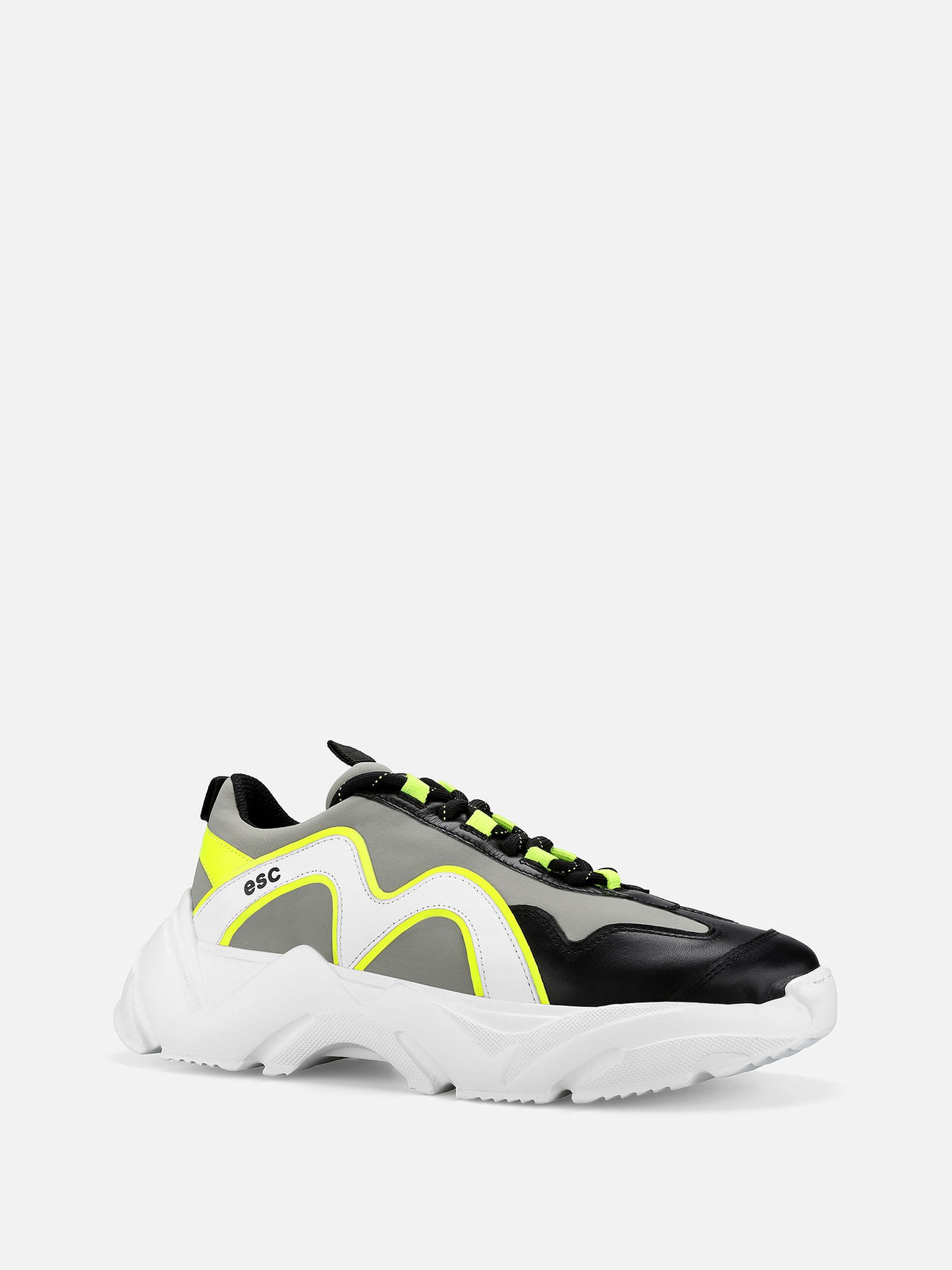 REYS Chunky Sneakers - Grey/Yellow